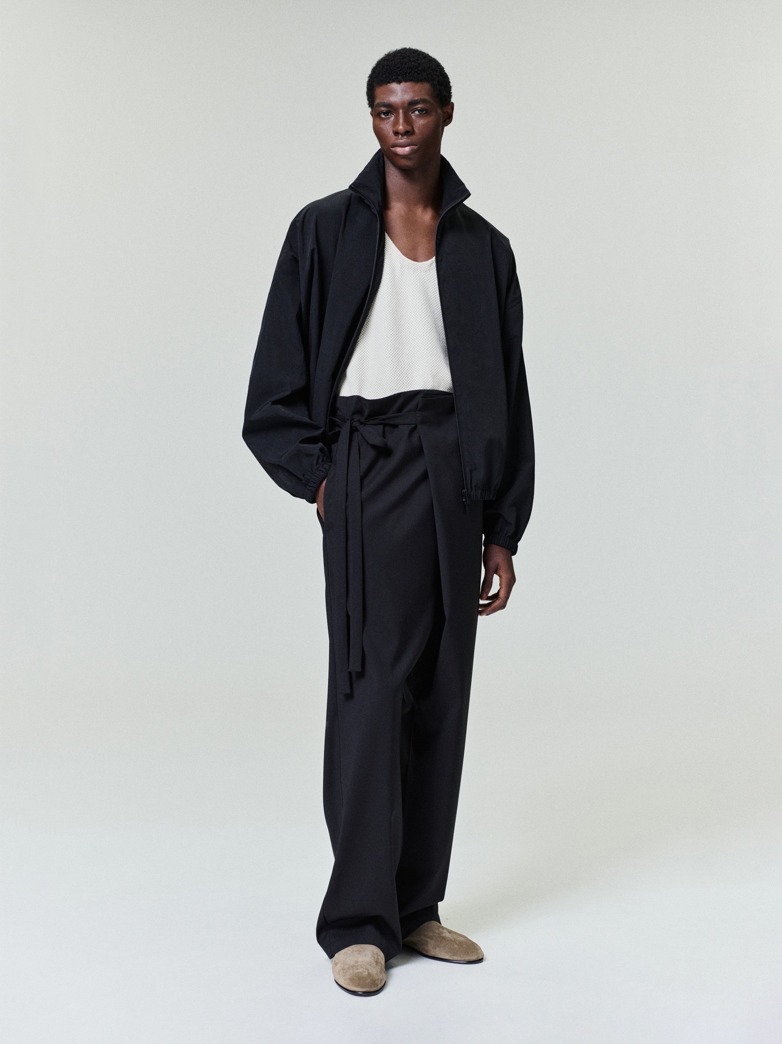 Nylon Ripstop Tech Track Jacket