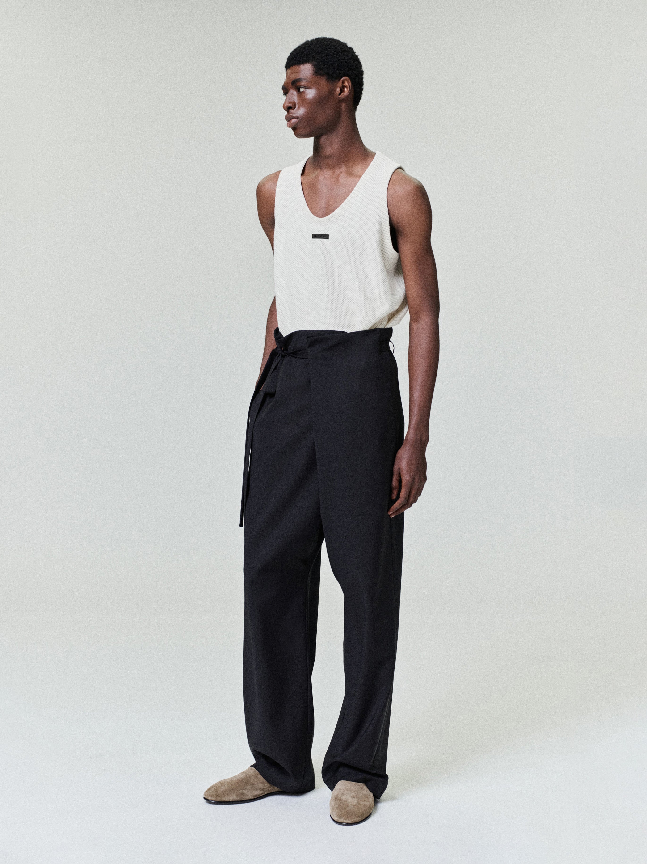 Easy Care Wool Wrap Pants