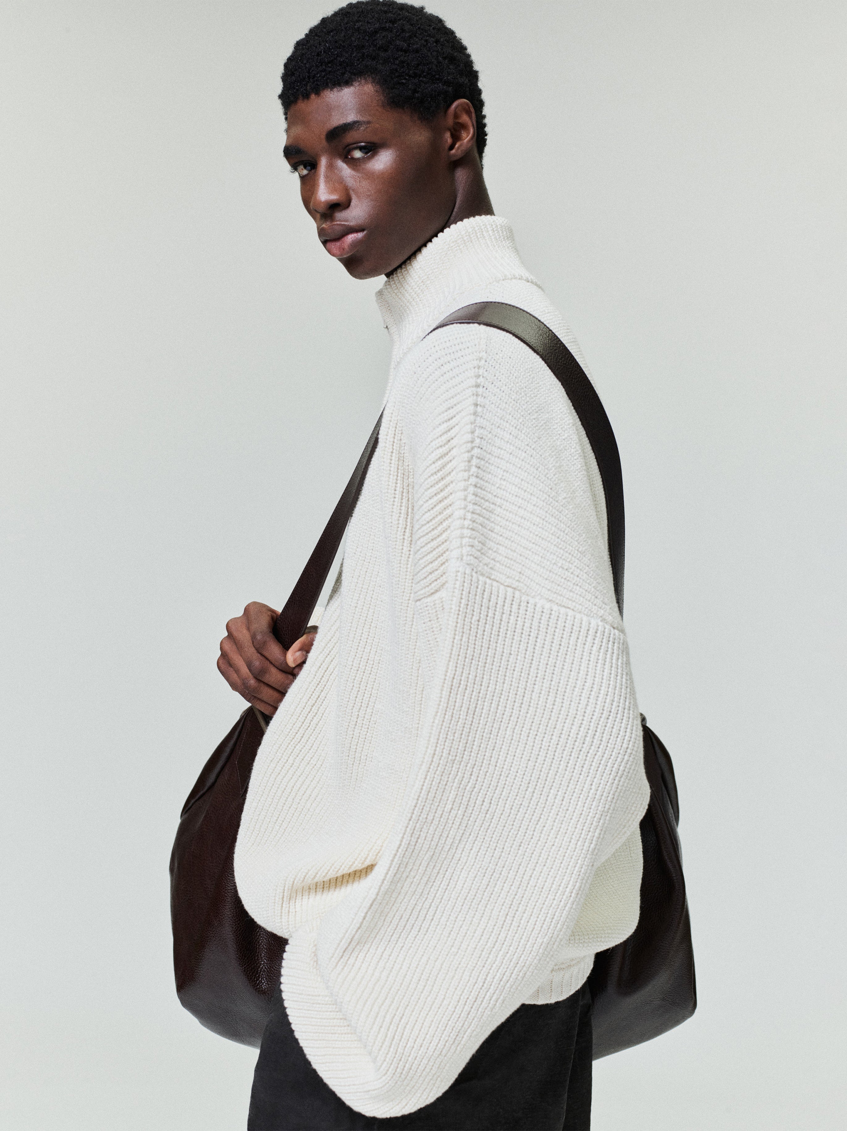 Zip-Up Sweater Long Sleeve