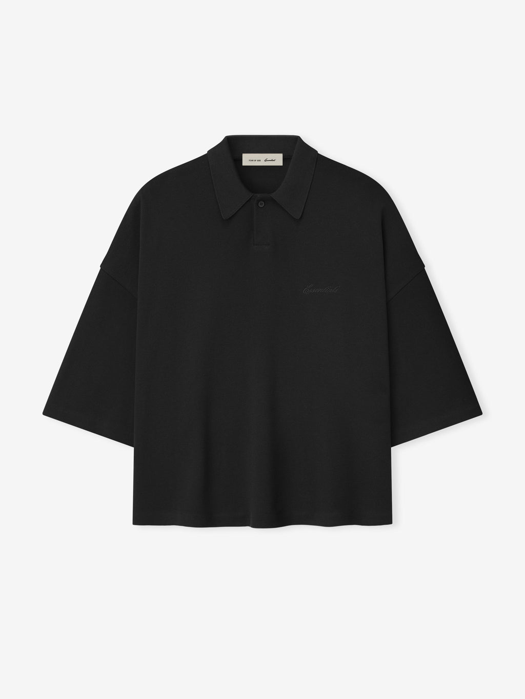 Pique Signature 90s Cropped Polo