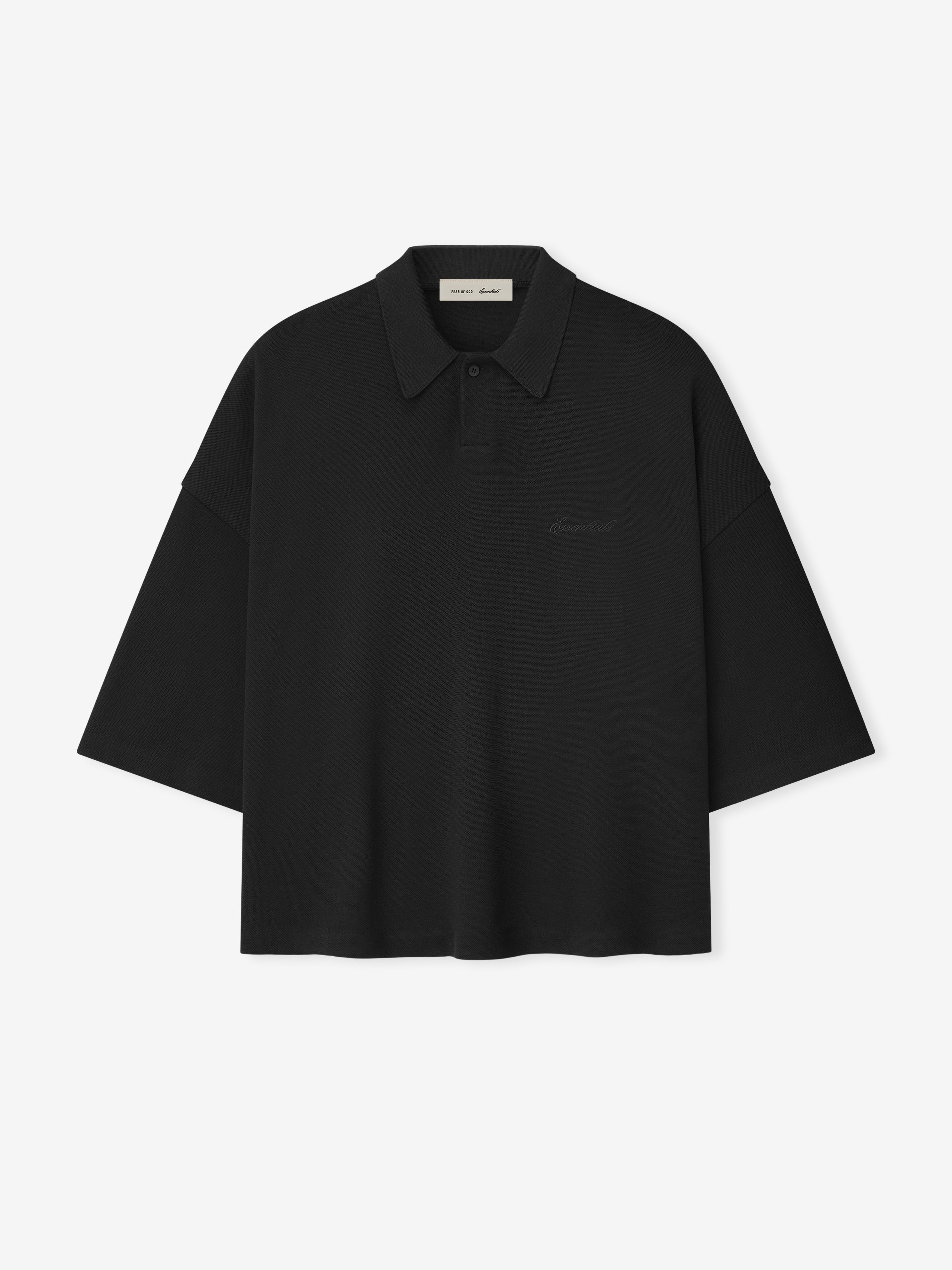 Pique Signature 90s Cropped Polo