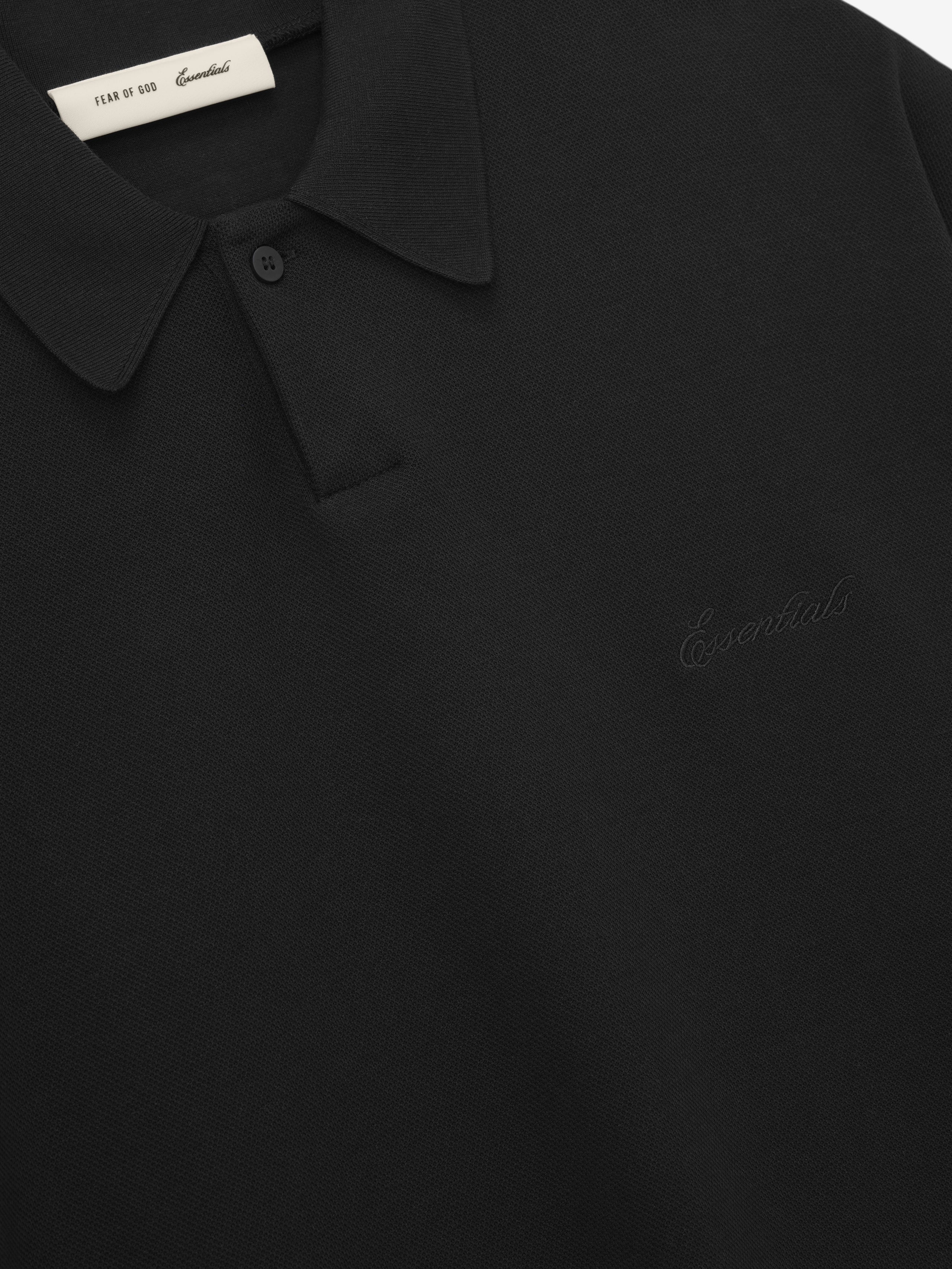 Pique Signature 90s Cropped Polo