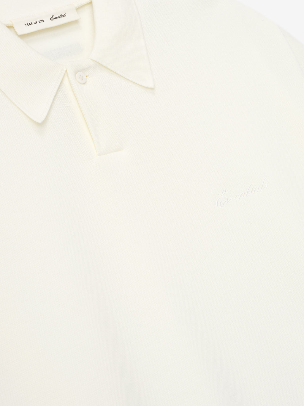 Pique Signature 90s Cropped Polo