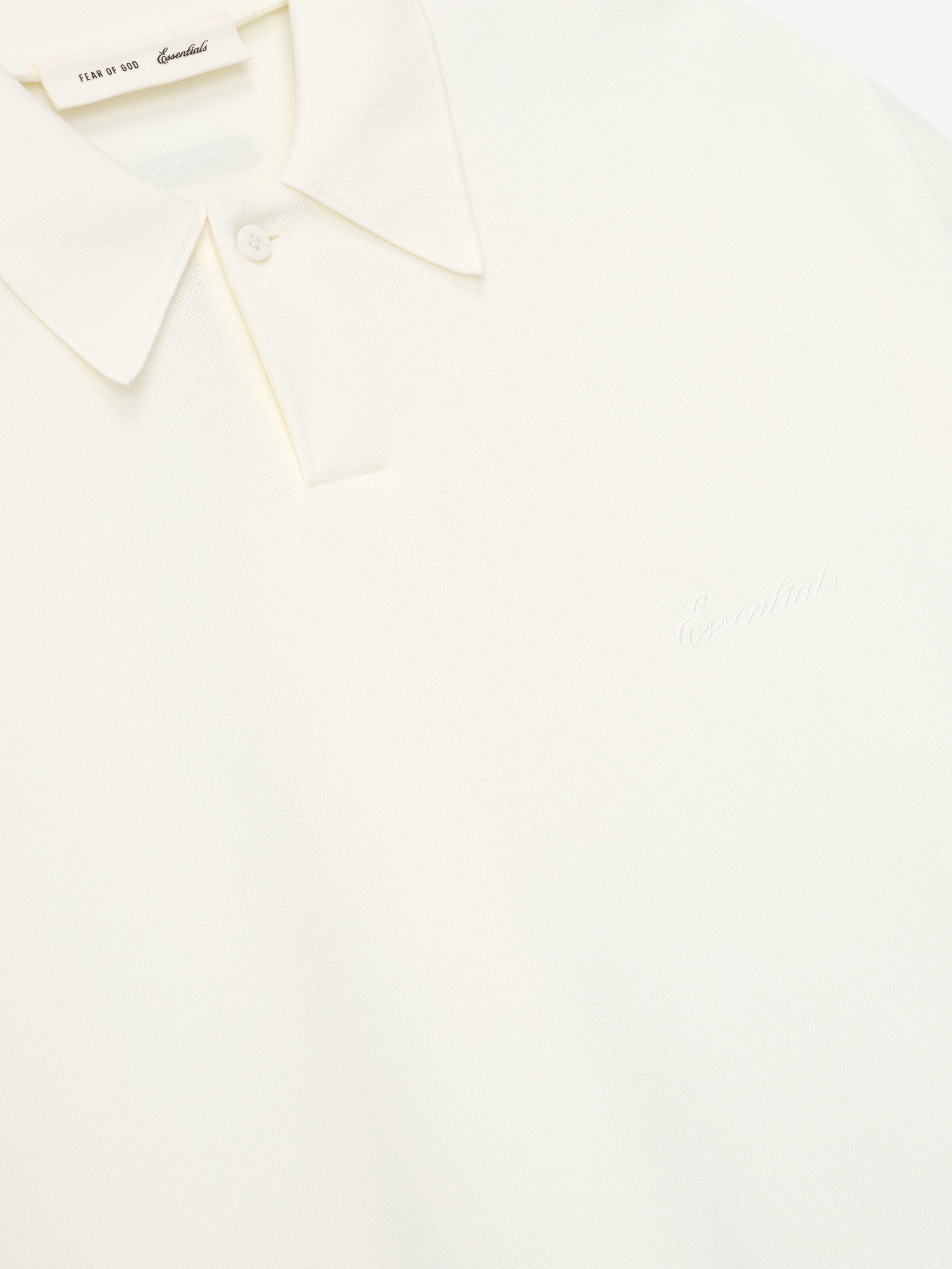 Pique Signature 90s Cropped Polo