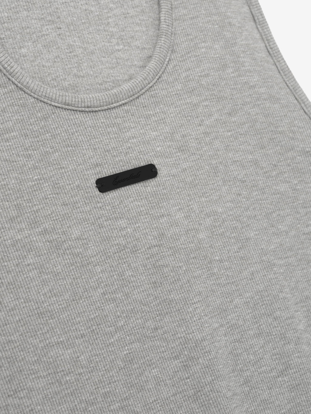Womens Rib Knit Fitted Tank