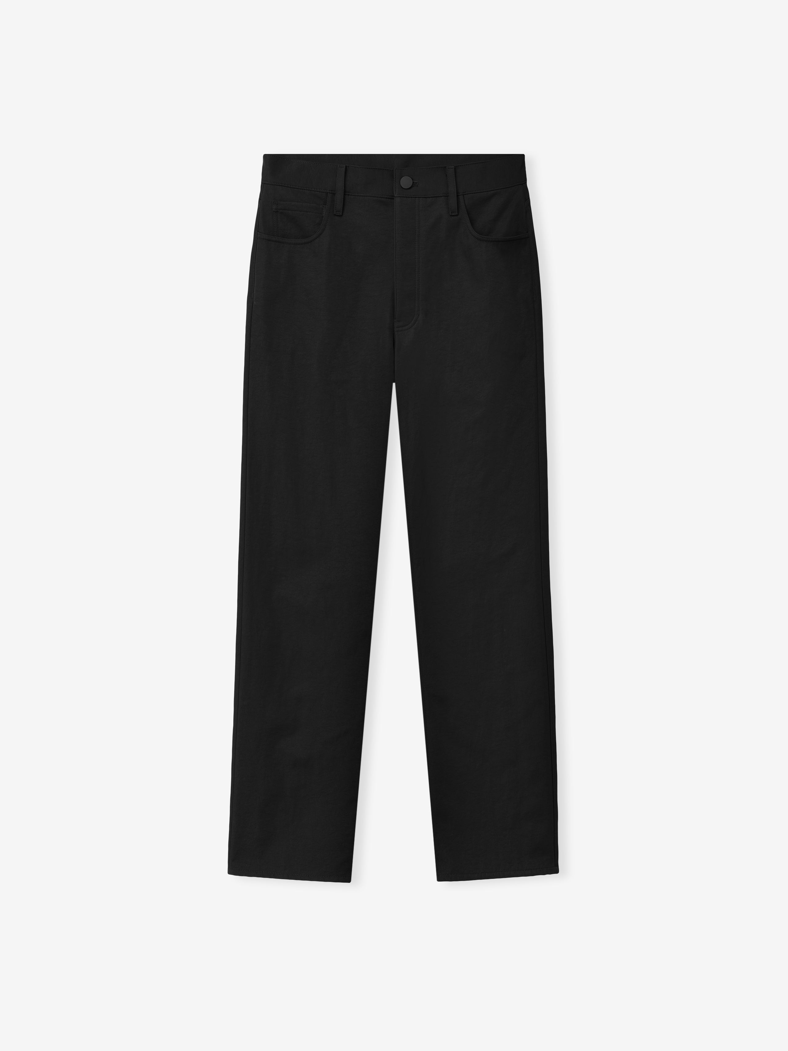Textured Nylon 5 Pocket Pant