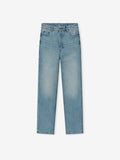 Womens Denim Straight Leg Jeans