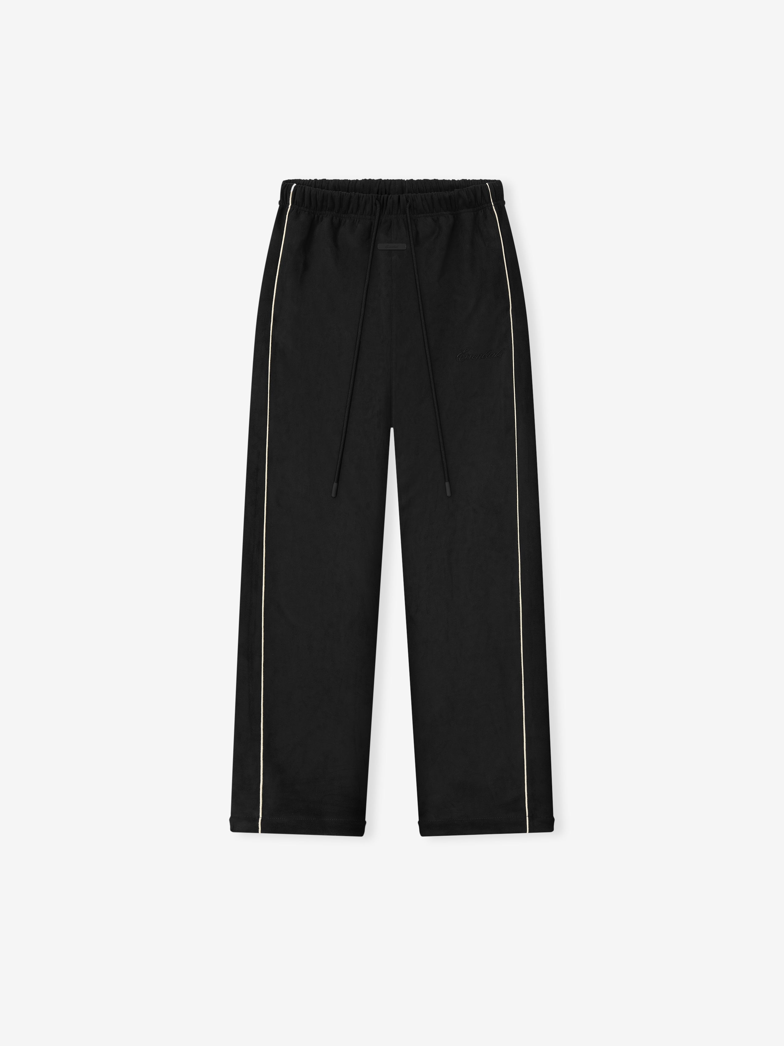 Womens Suede Fleece Signature Relaxed Pant