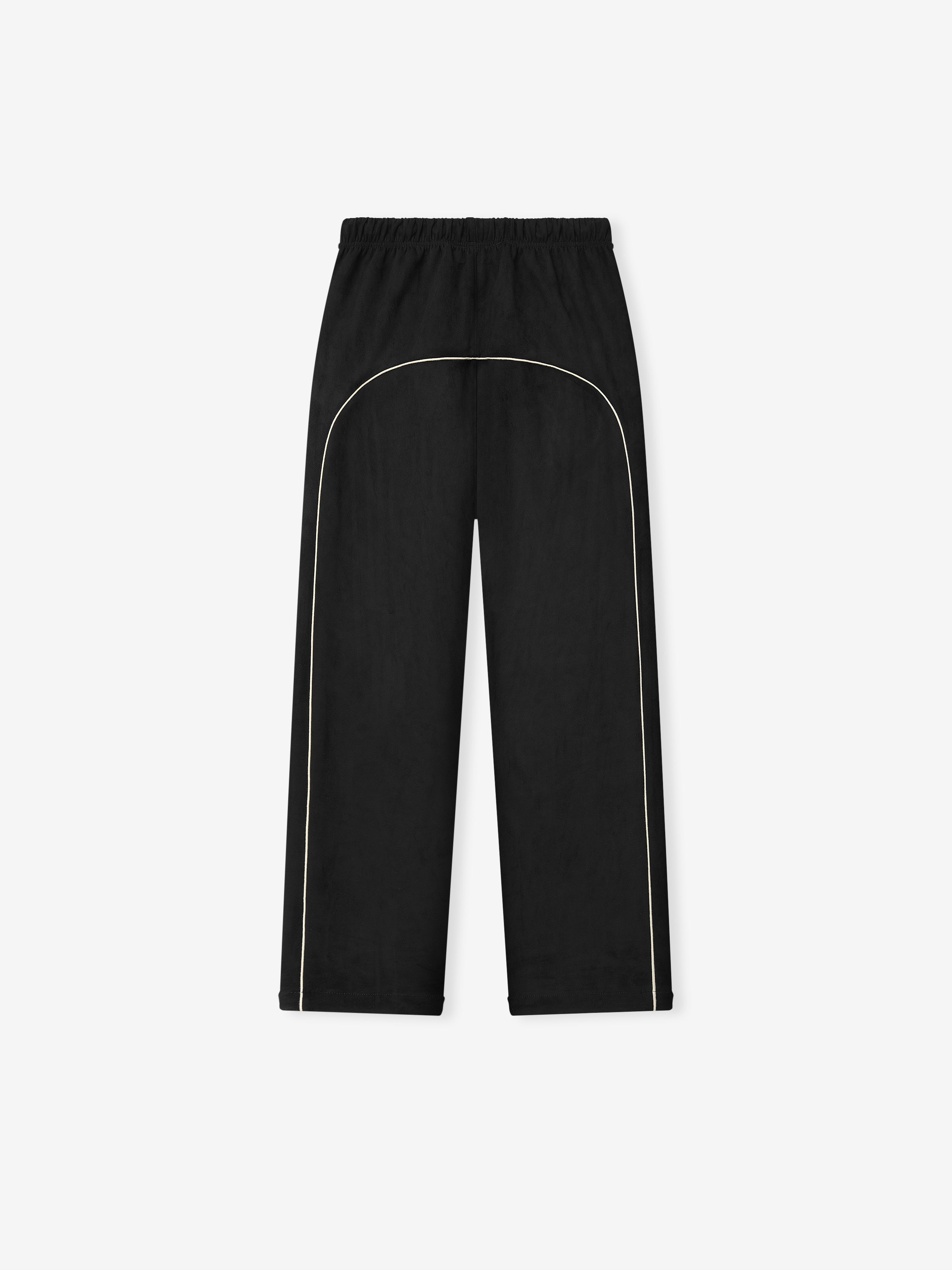 Womens Suede Fleece Signature Relaxed Pant