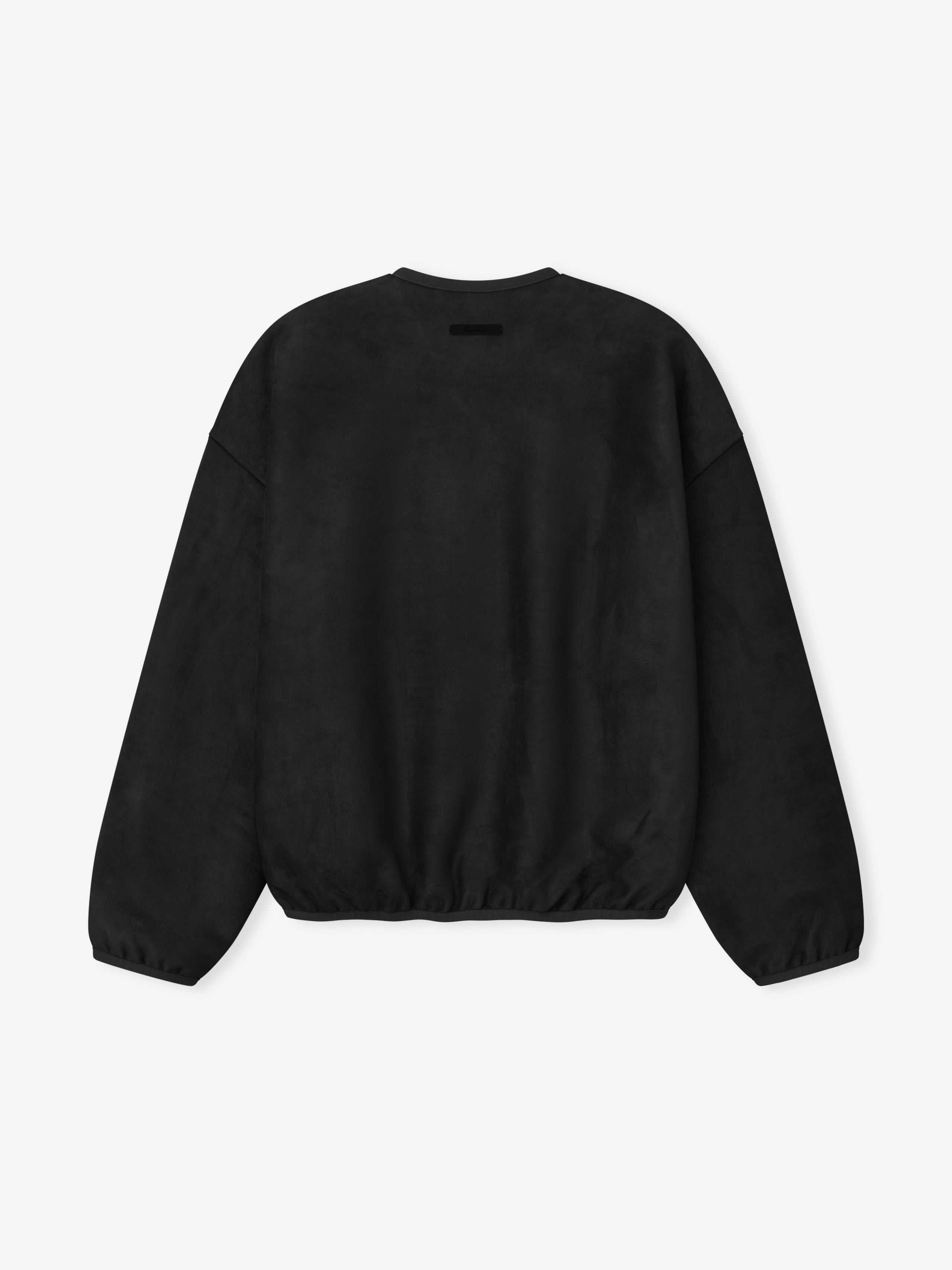 Suede Fleece Signature Modern Crewneck Sweatshirt