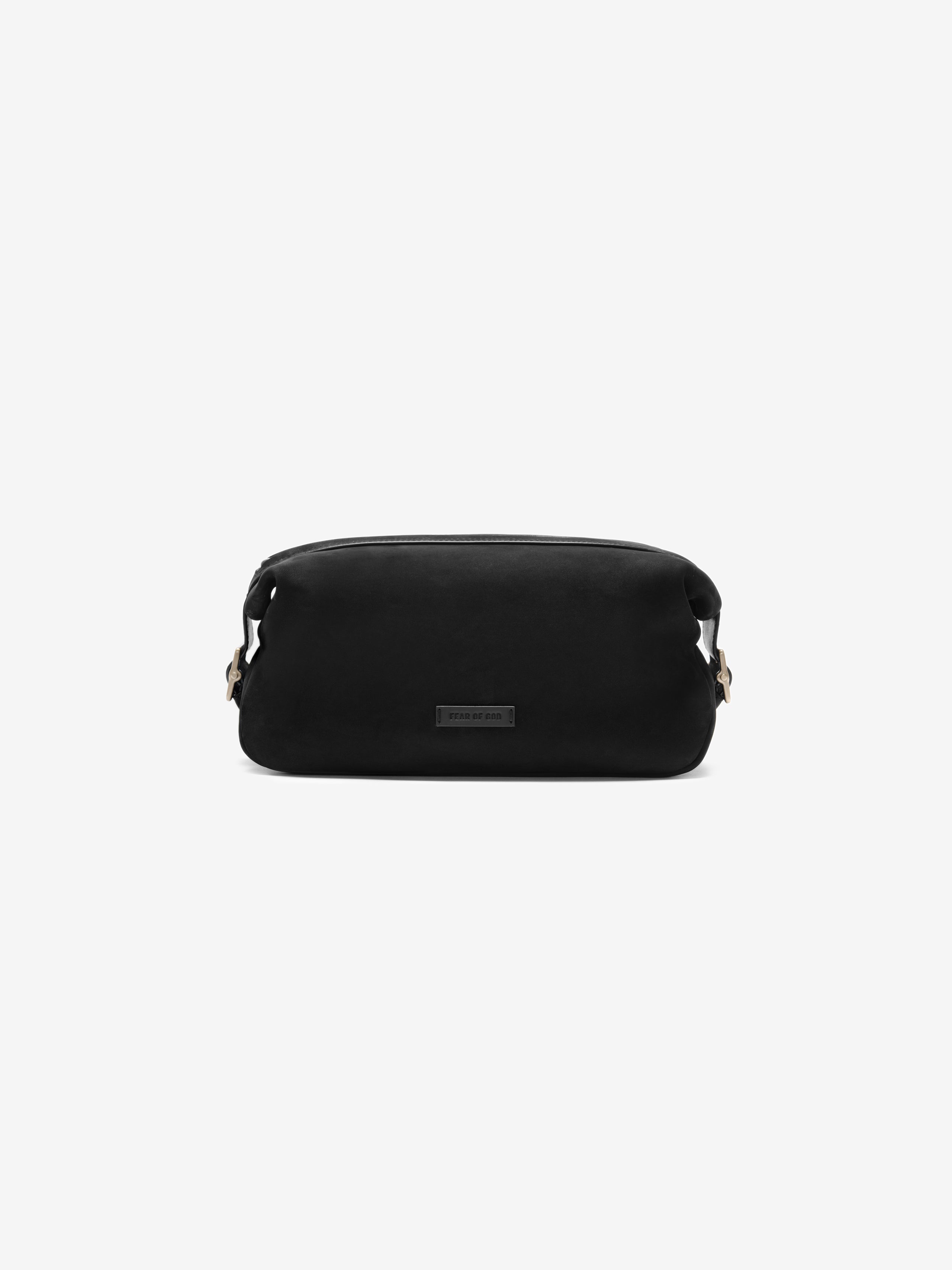 Nubuck Leather Belted Pouch