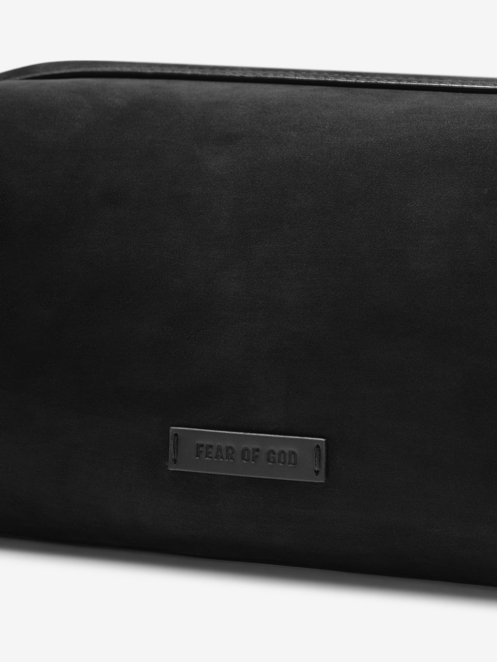 Nubuck Leather Belted Pouch
