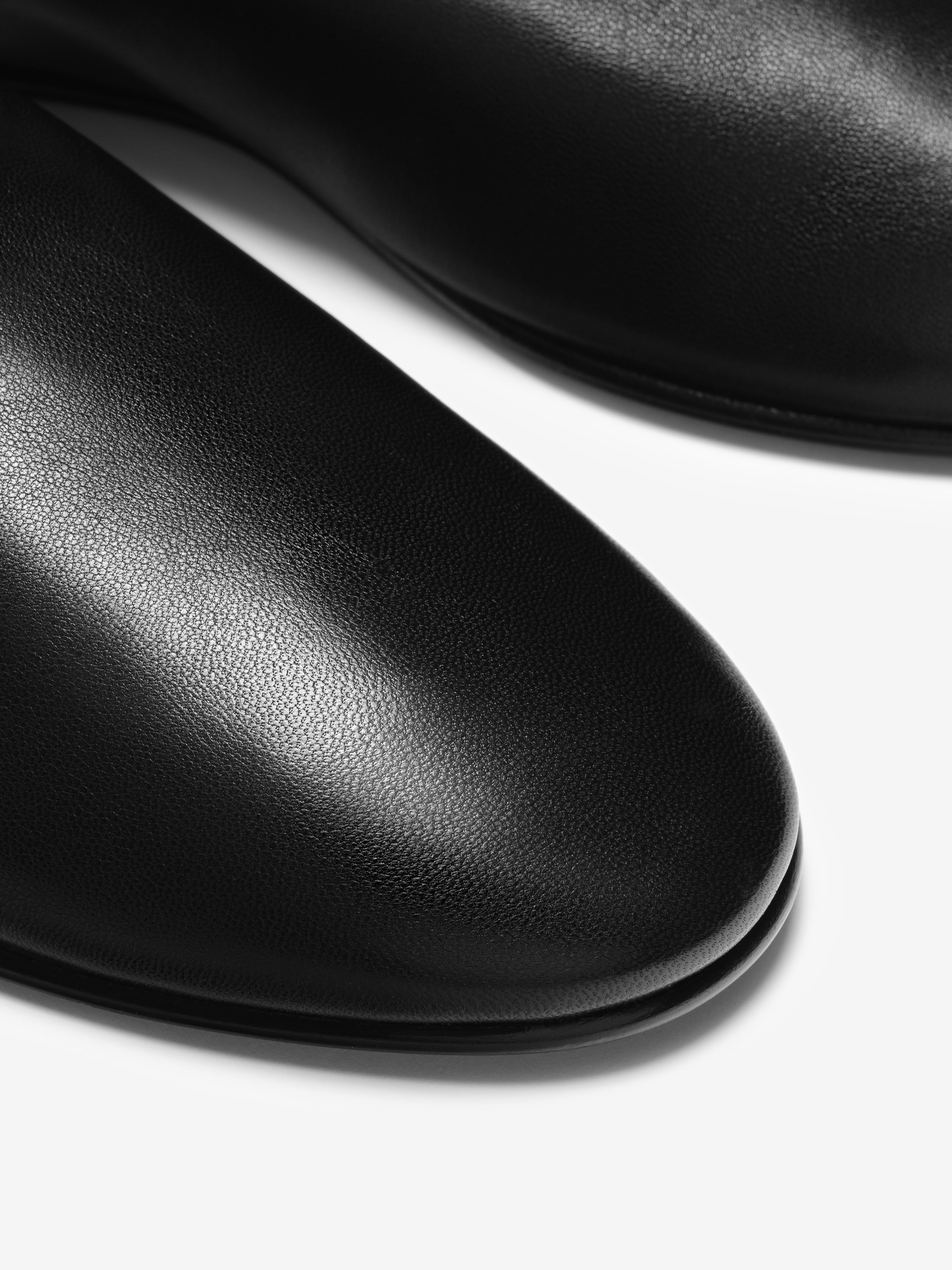 Leather Ballerino