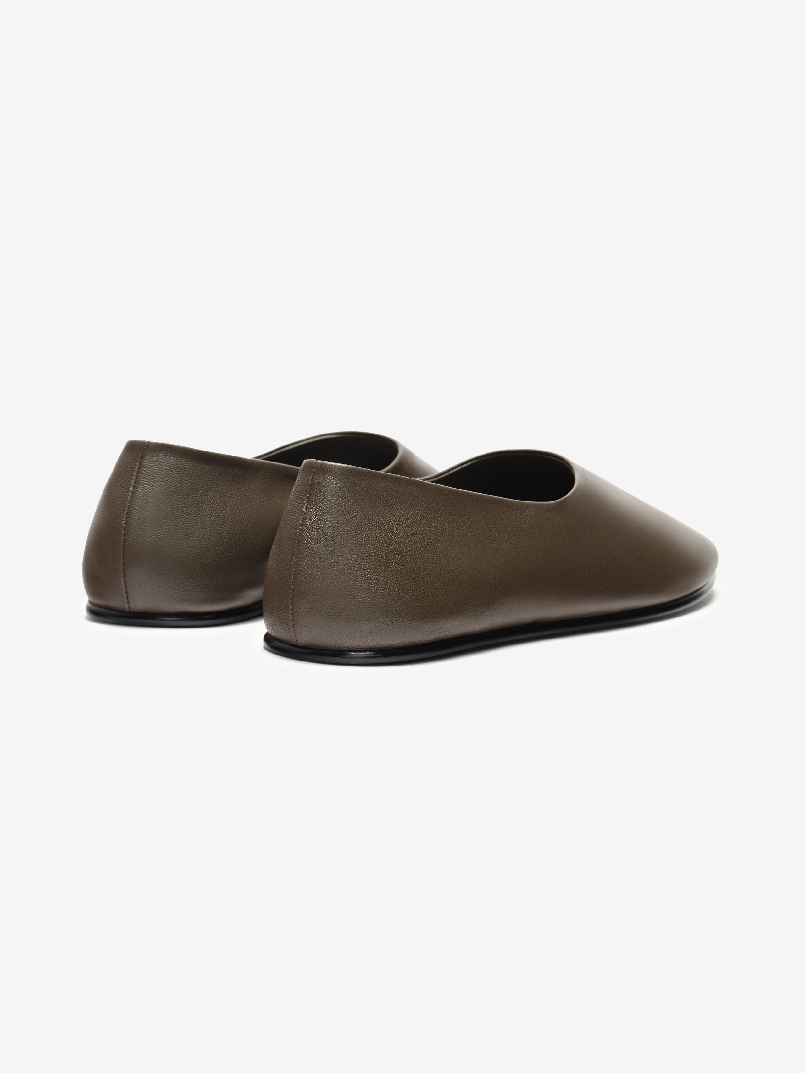 Leather Ballerino