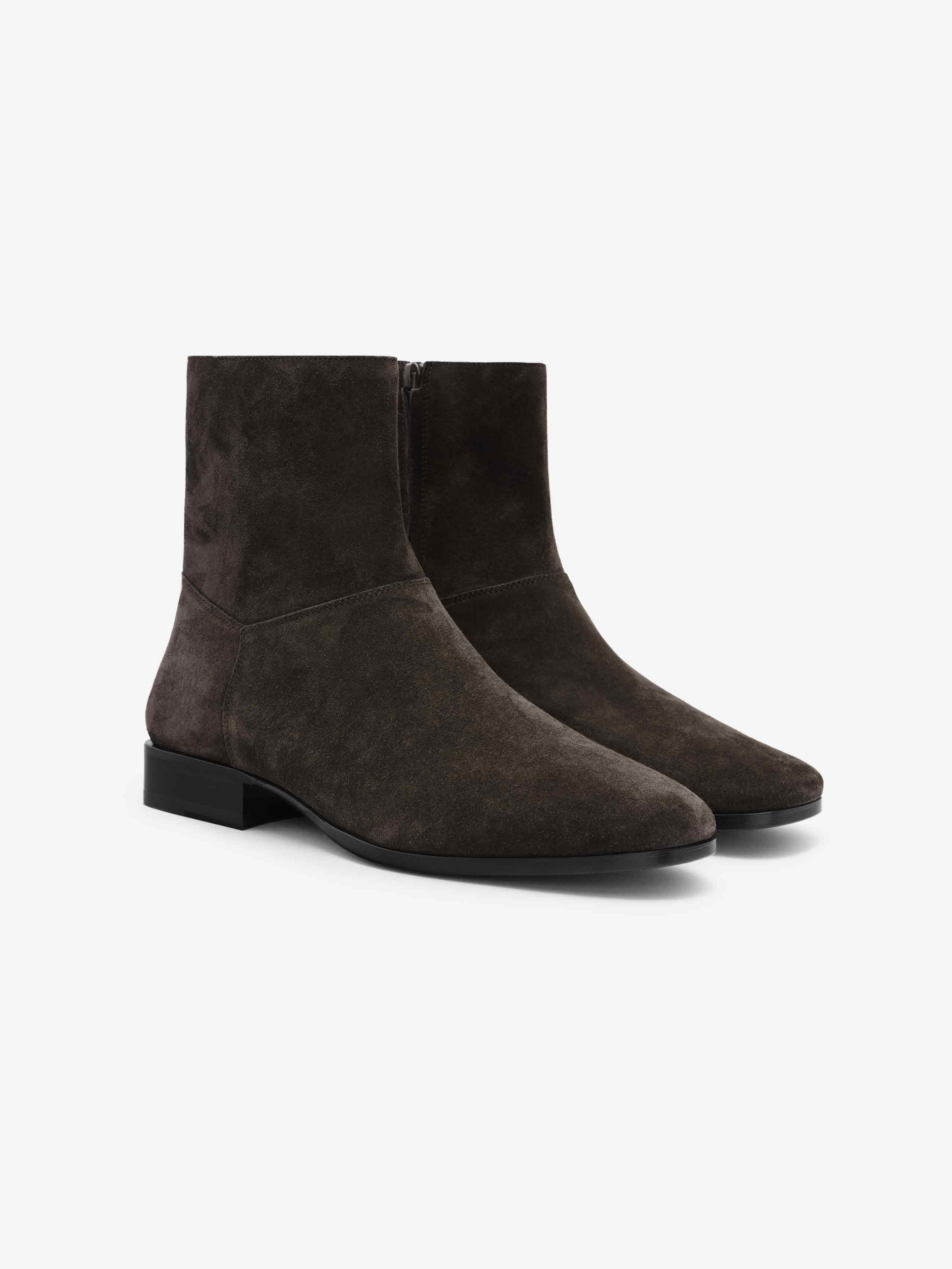 Suede Ankle Boot