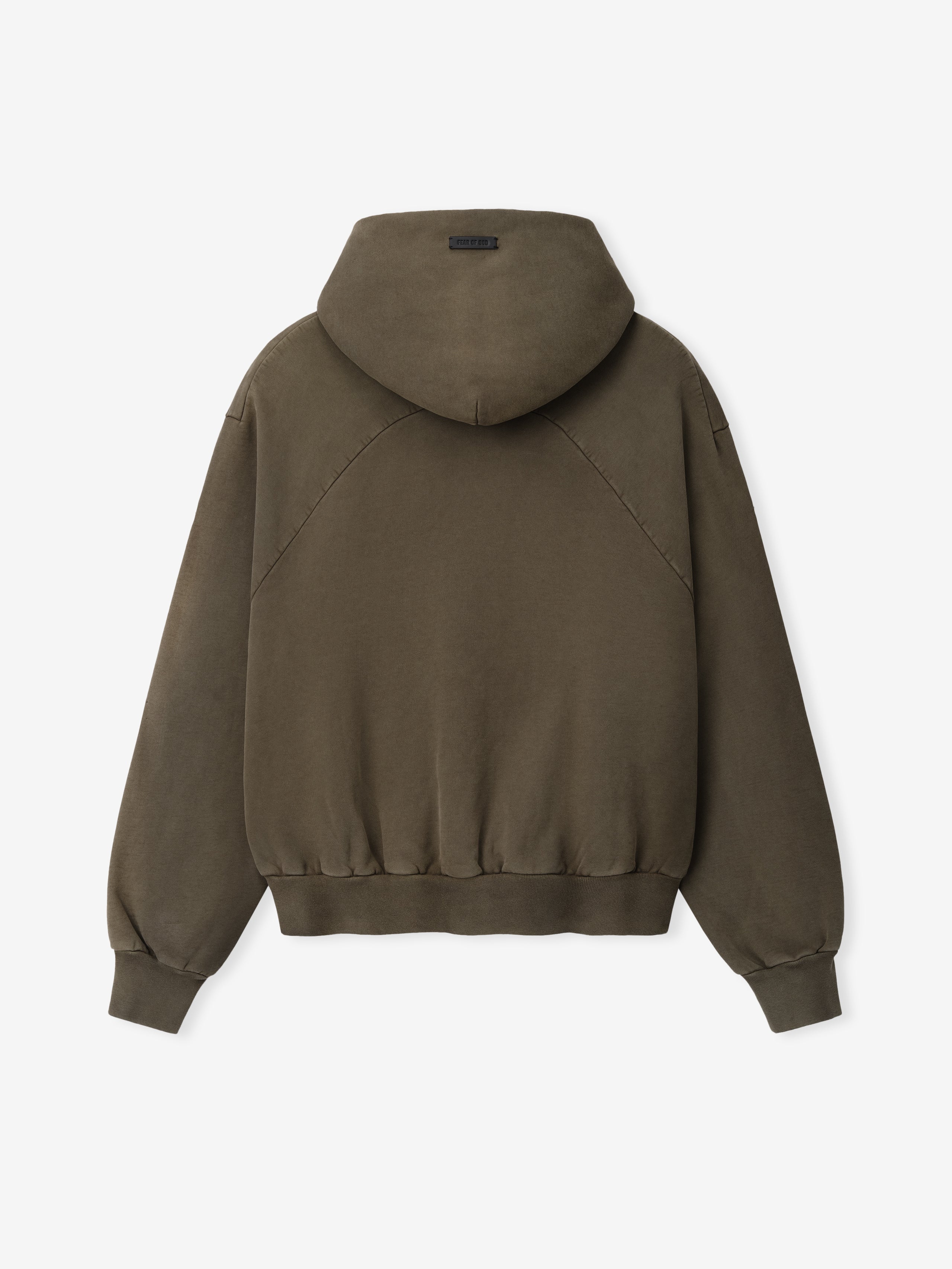 Sunfaded Classic Half Raglan Hoodie W/ Pocket