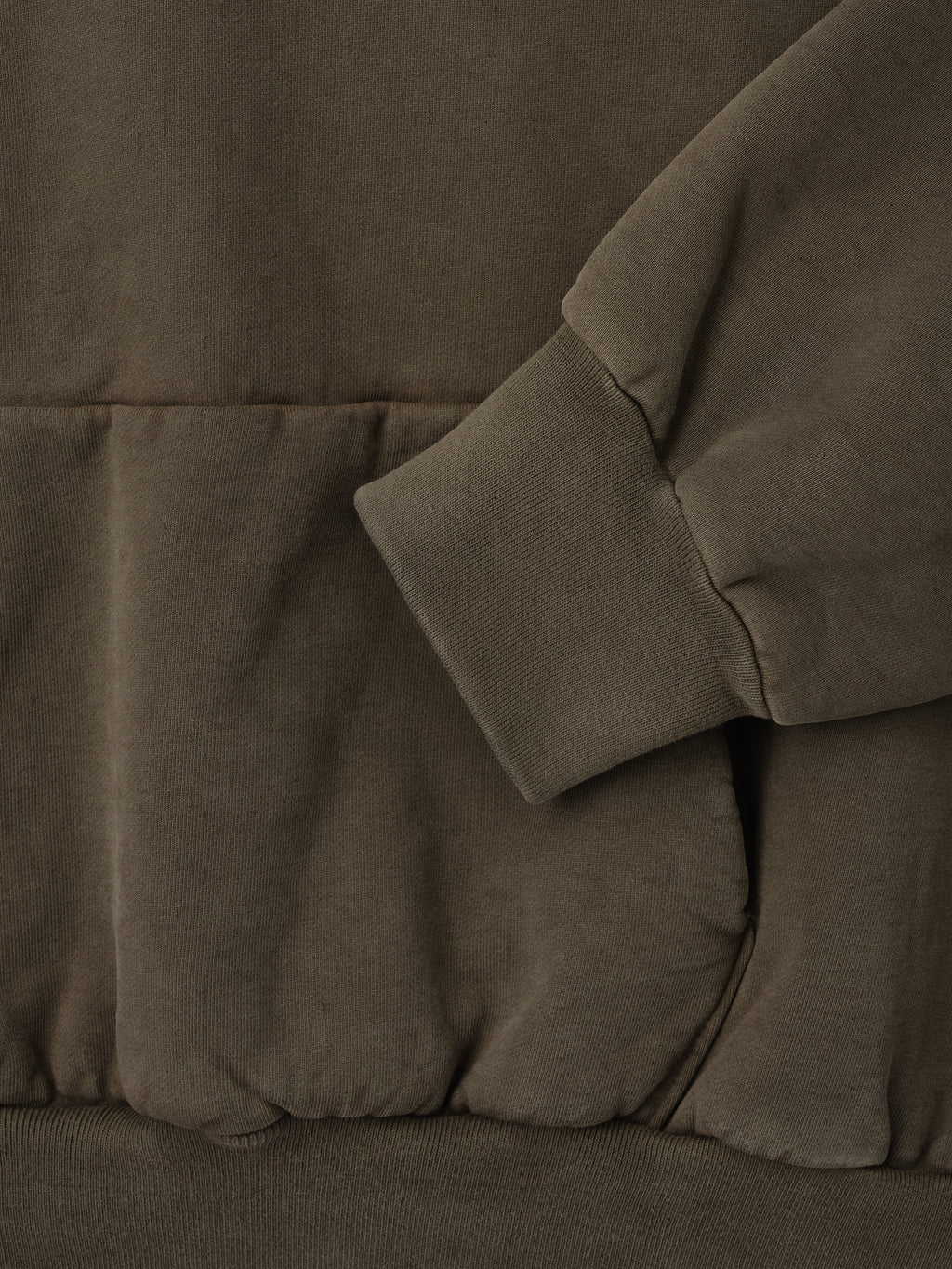 Sunfaded Classic Half Raglan Hoodie W/ Pocket