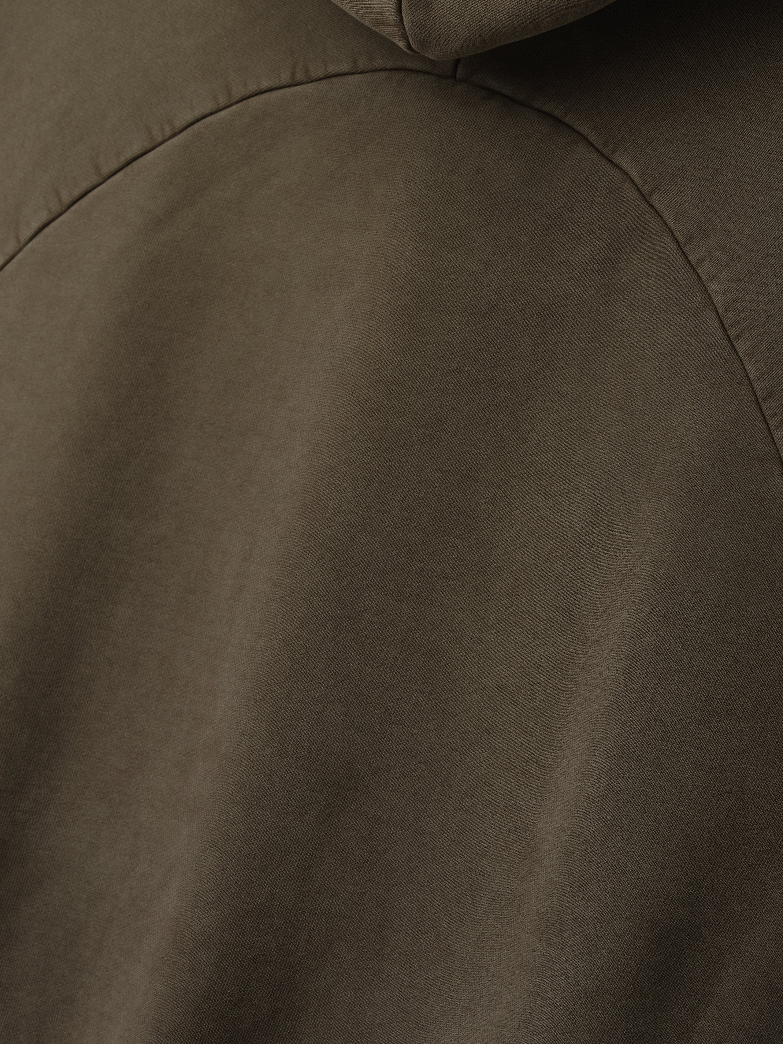 Sunfaded Classic Half Raglan Hoodie W/ Pocket