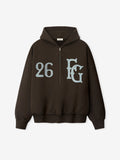 Baseball Club Half Zip Hoodie