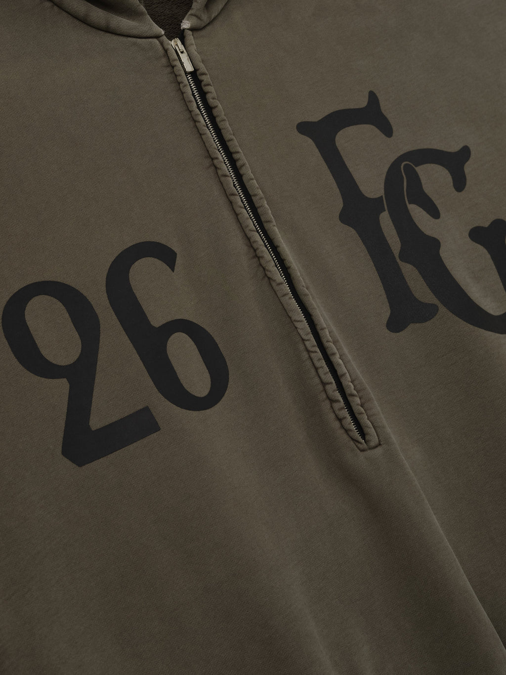 Baseball Club Half Zip Hoodie
