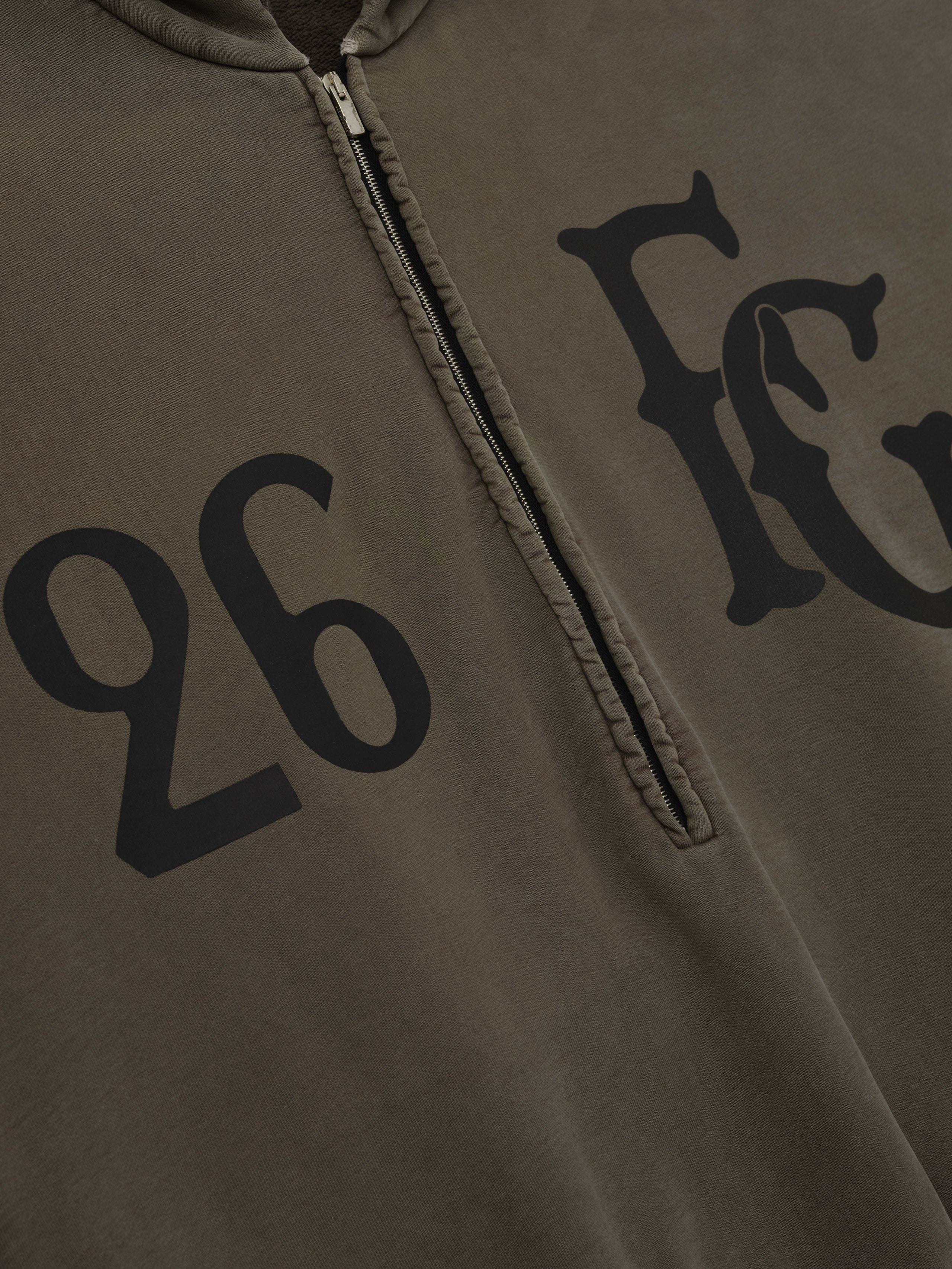 Baseball Club Half Zip Hoodie