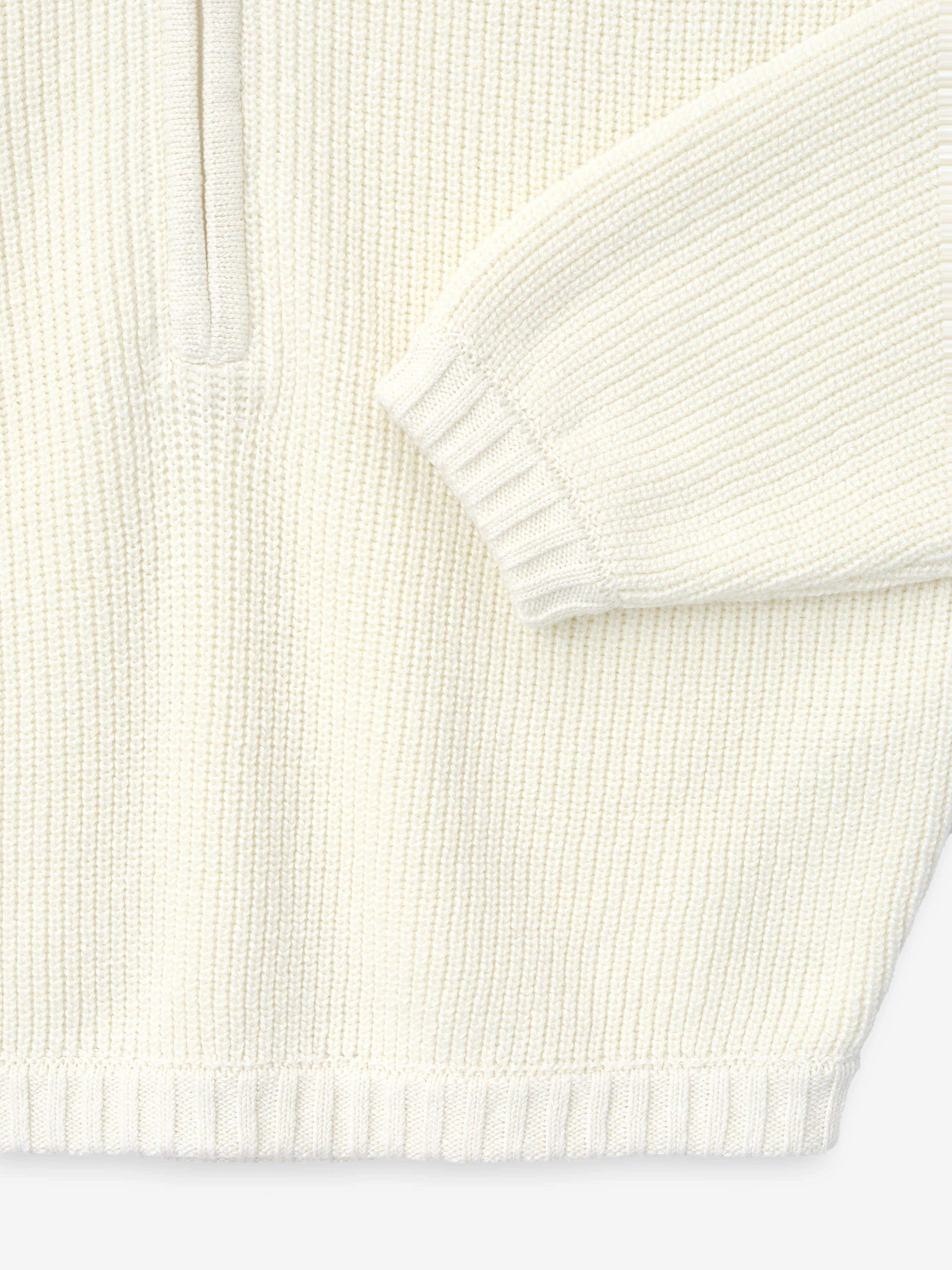 Zip-Up Sweater Long Sleeve