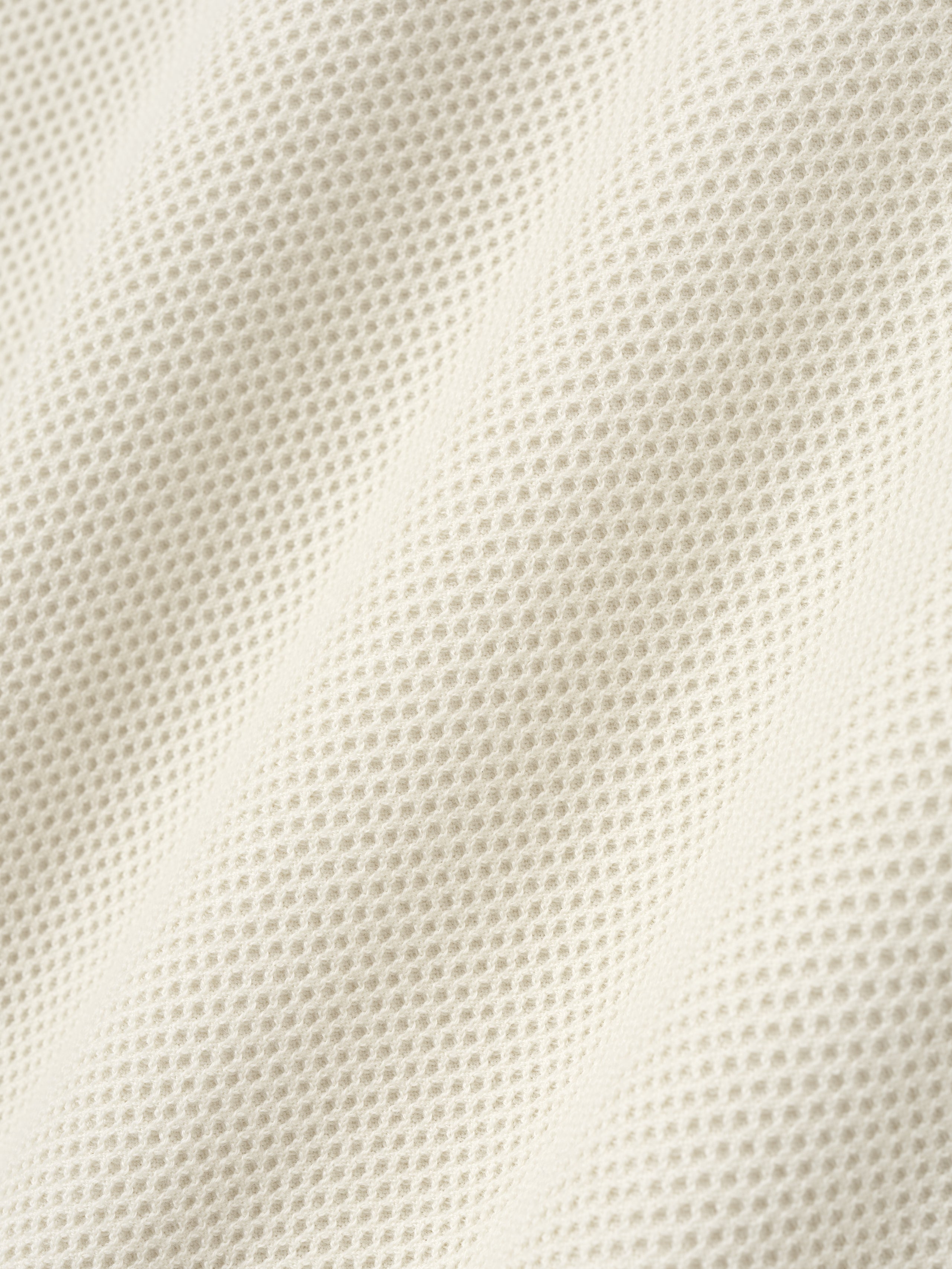 Wool Cotton Sport Mesh Knit Sweater
