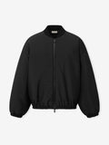 Nylon Taffeta Padded Bomber Jacket