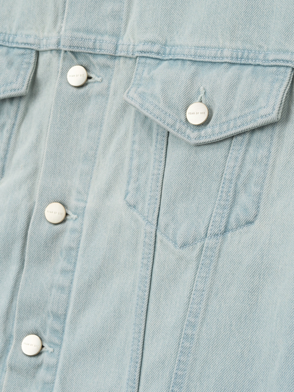 Bleached Denim Classic Trucker Jacket