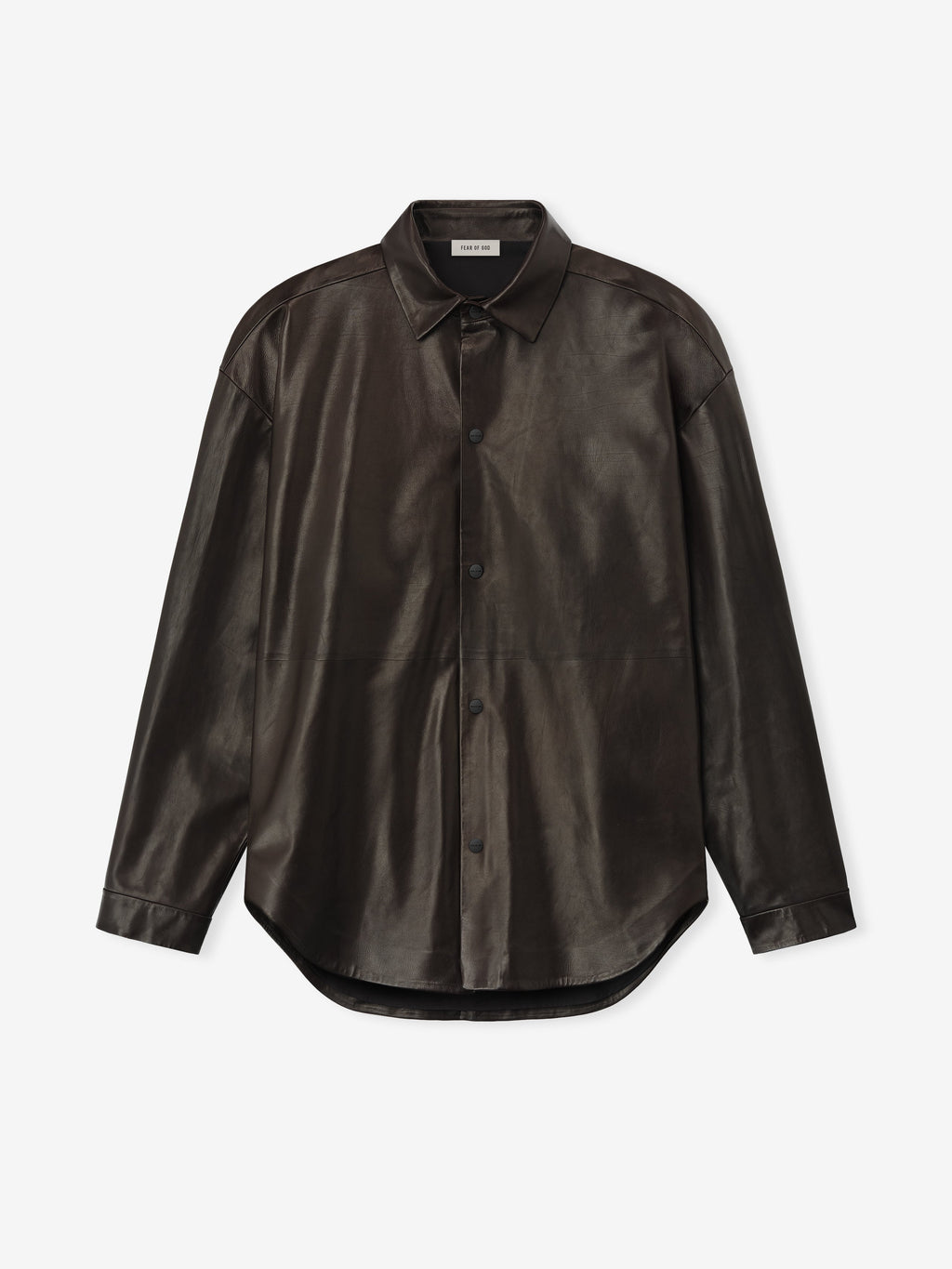 Leather Relaxed Shirt