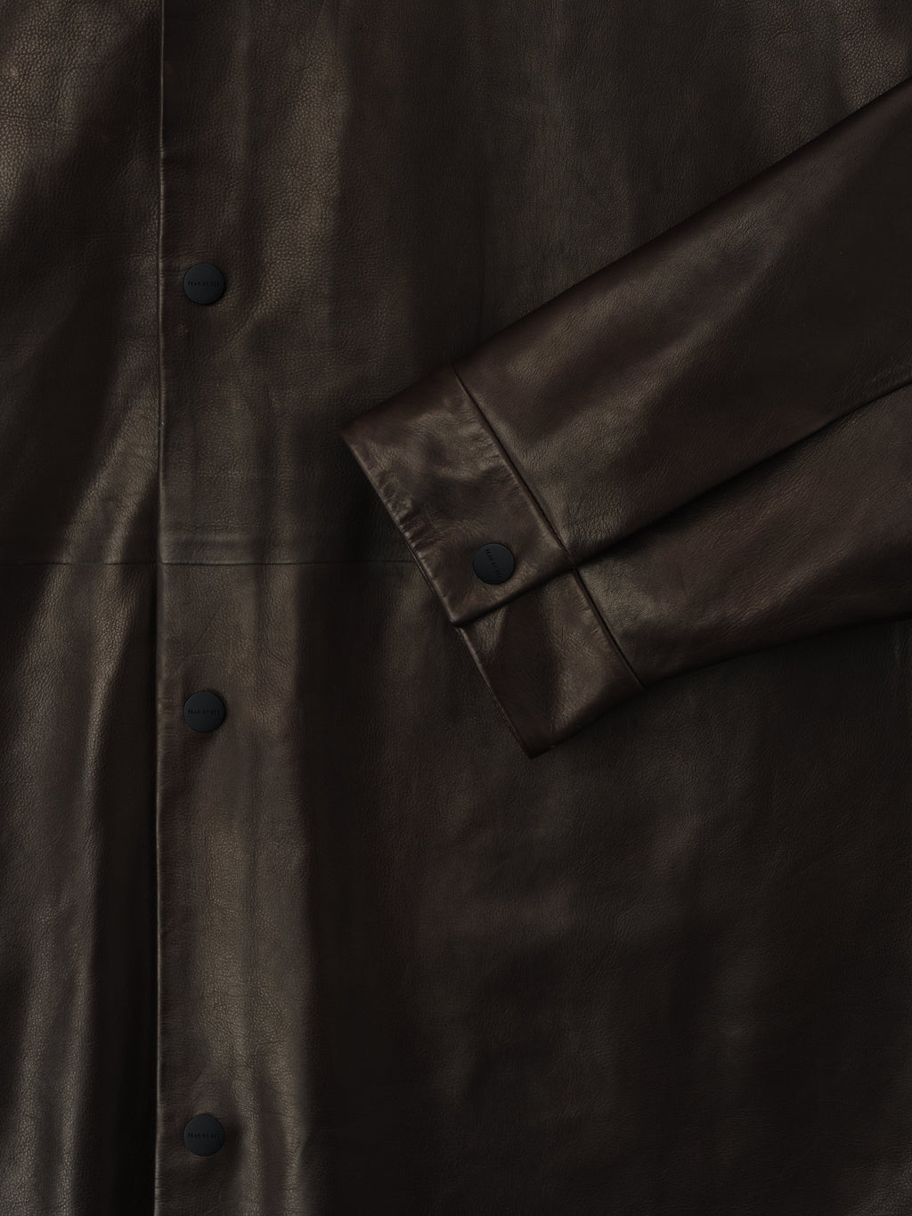 Leather Relaxed Shirt