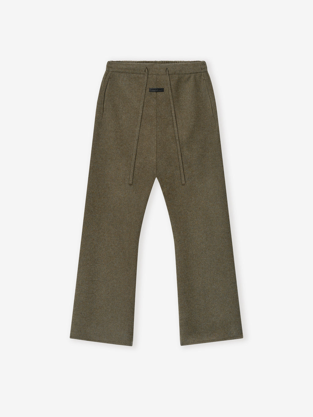 Double Face Wool Cashmere Flared Pants