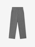 Mouline Wool Casual Flat Front Pant
