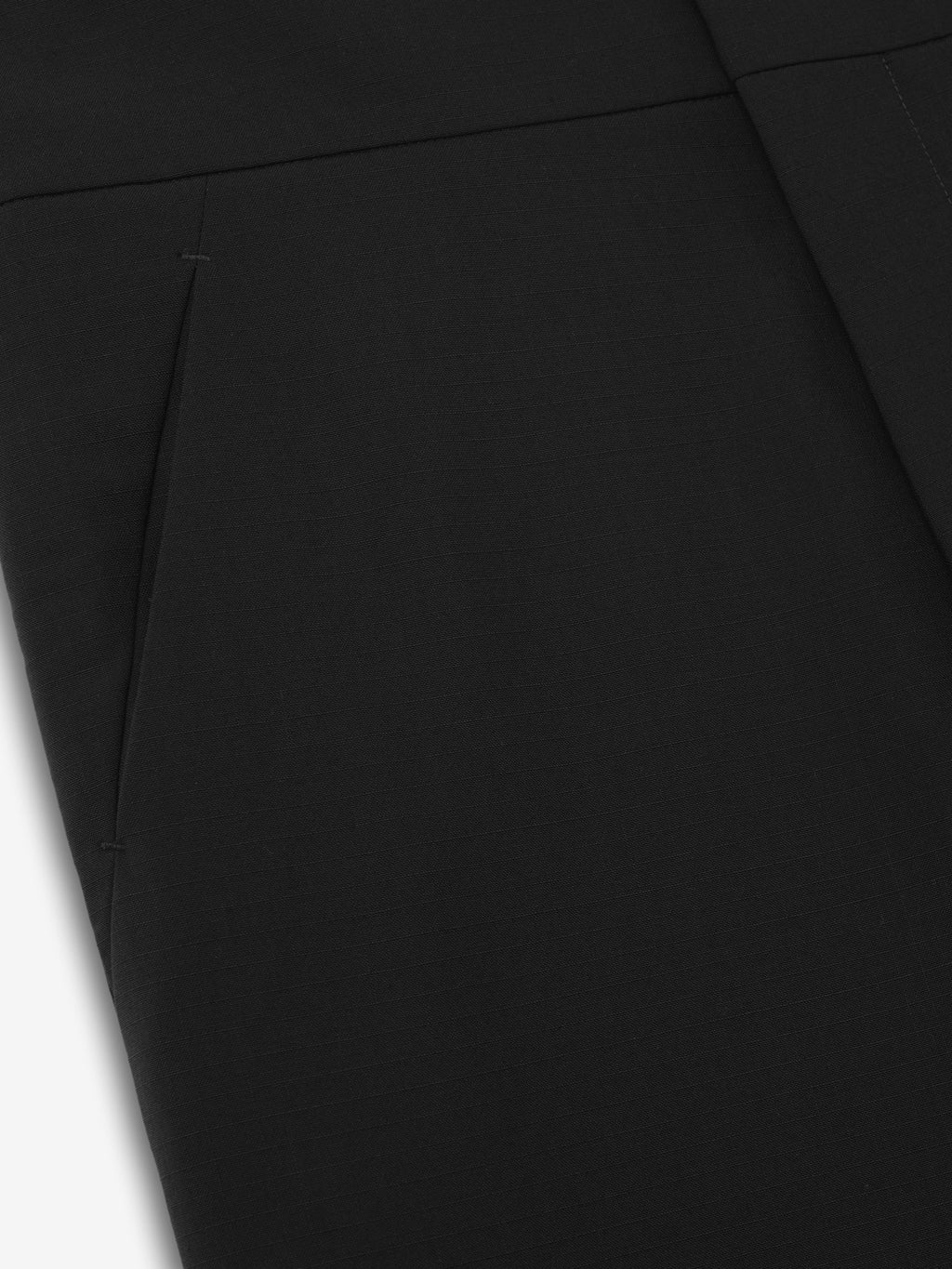 Wool Ripstop Casual Flat Front Pant