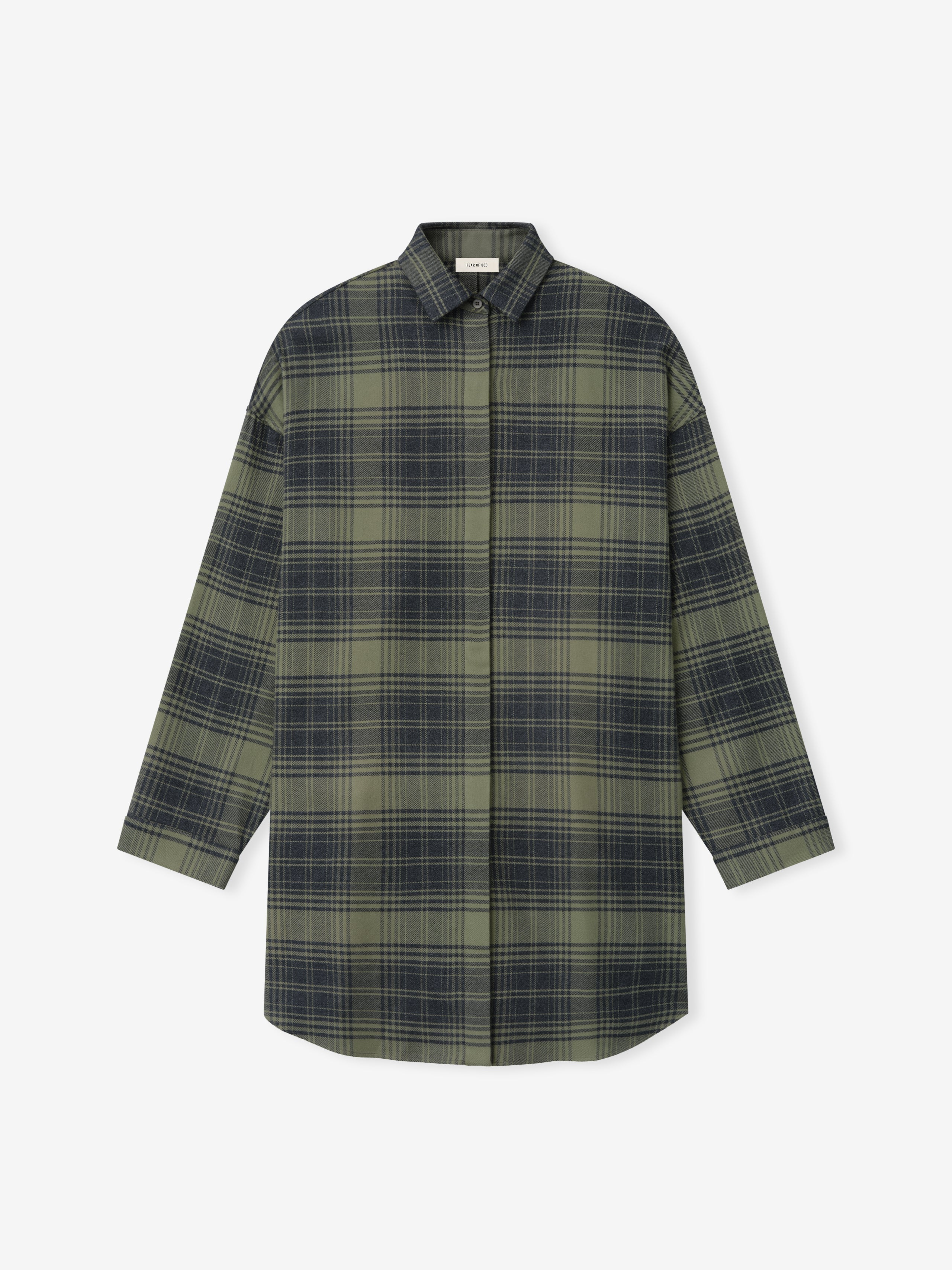 Womens Flannel Relaxed Shirt