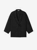 Womens Wool Ripstop Shawl Collar Jacket