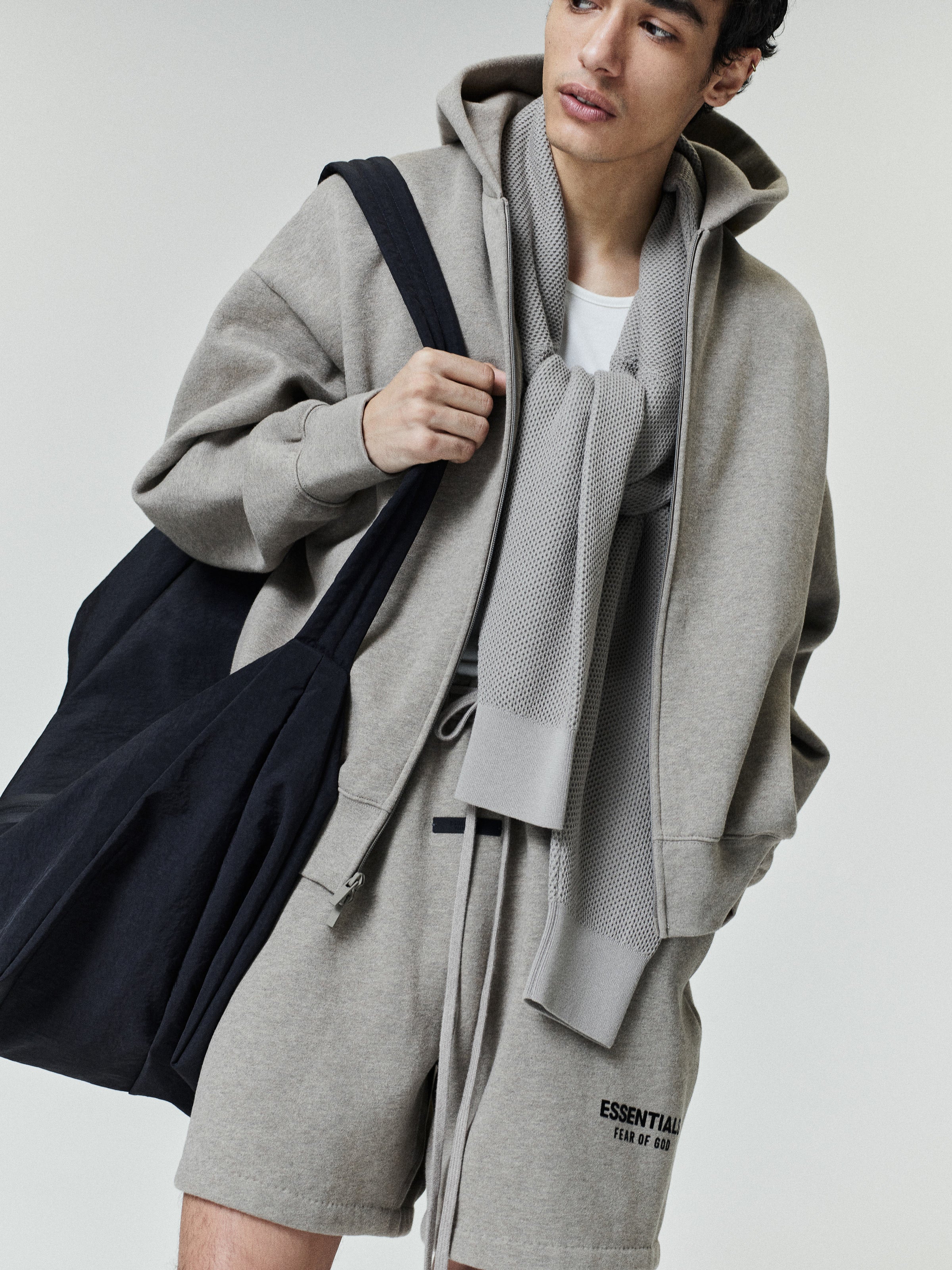 Essentials SS26 Classic Zip-Up Hoodie