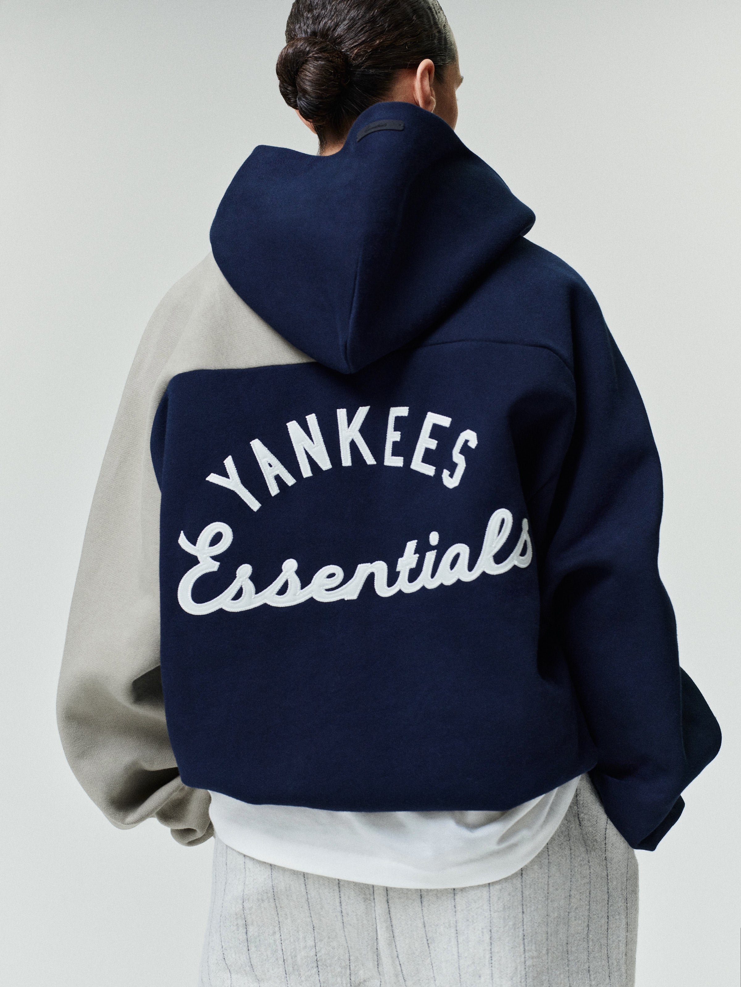 Yankees Raglan Half Zip Sport Hoodie