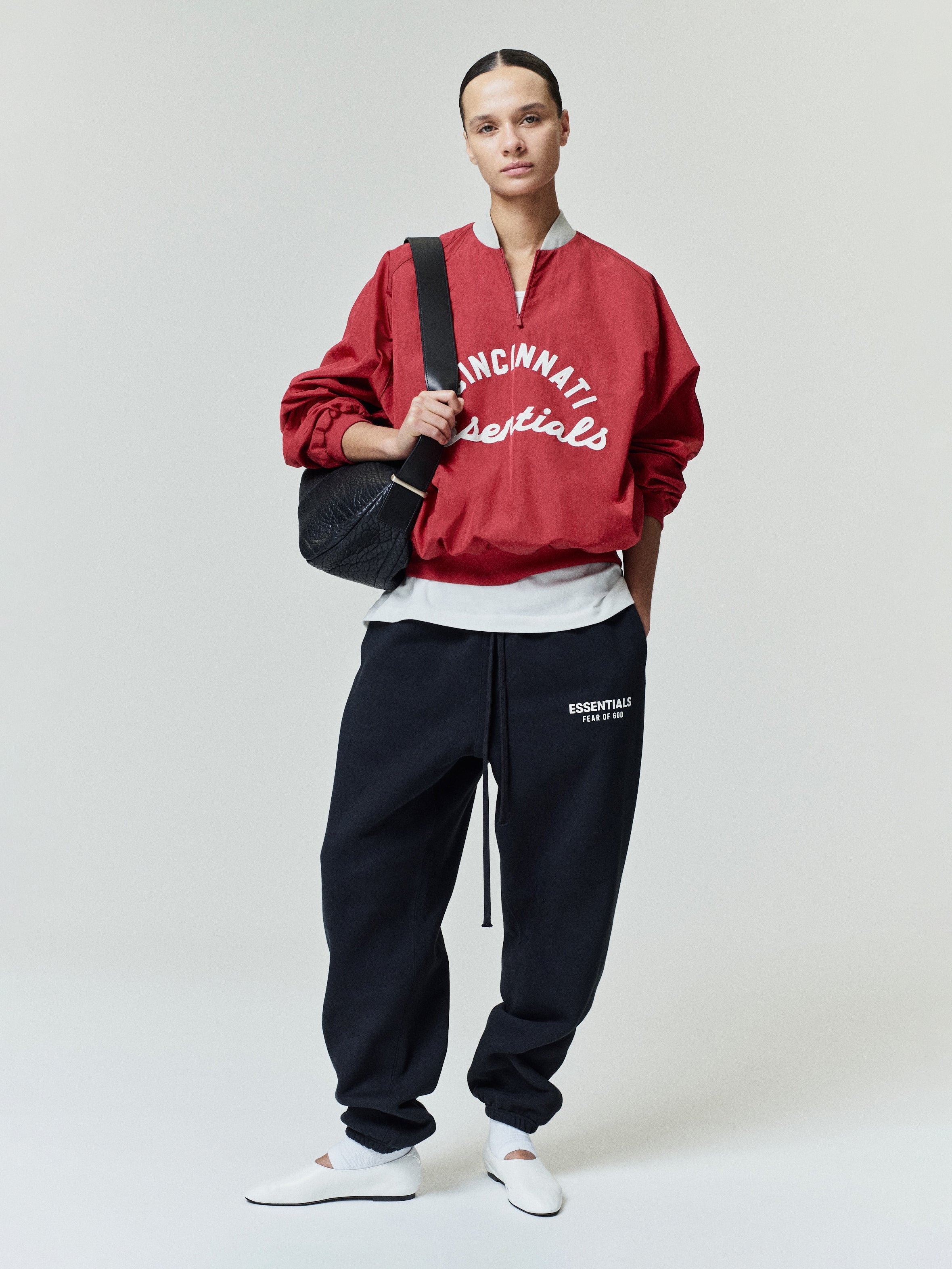Reds Half Zip Pullover
