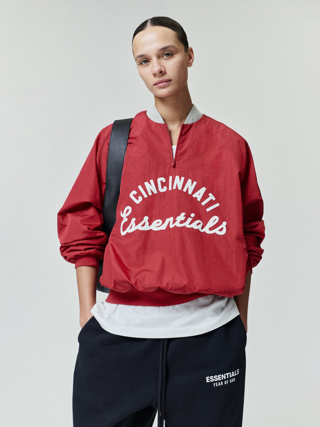 Reds Half Zip Pullover