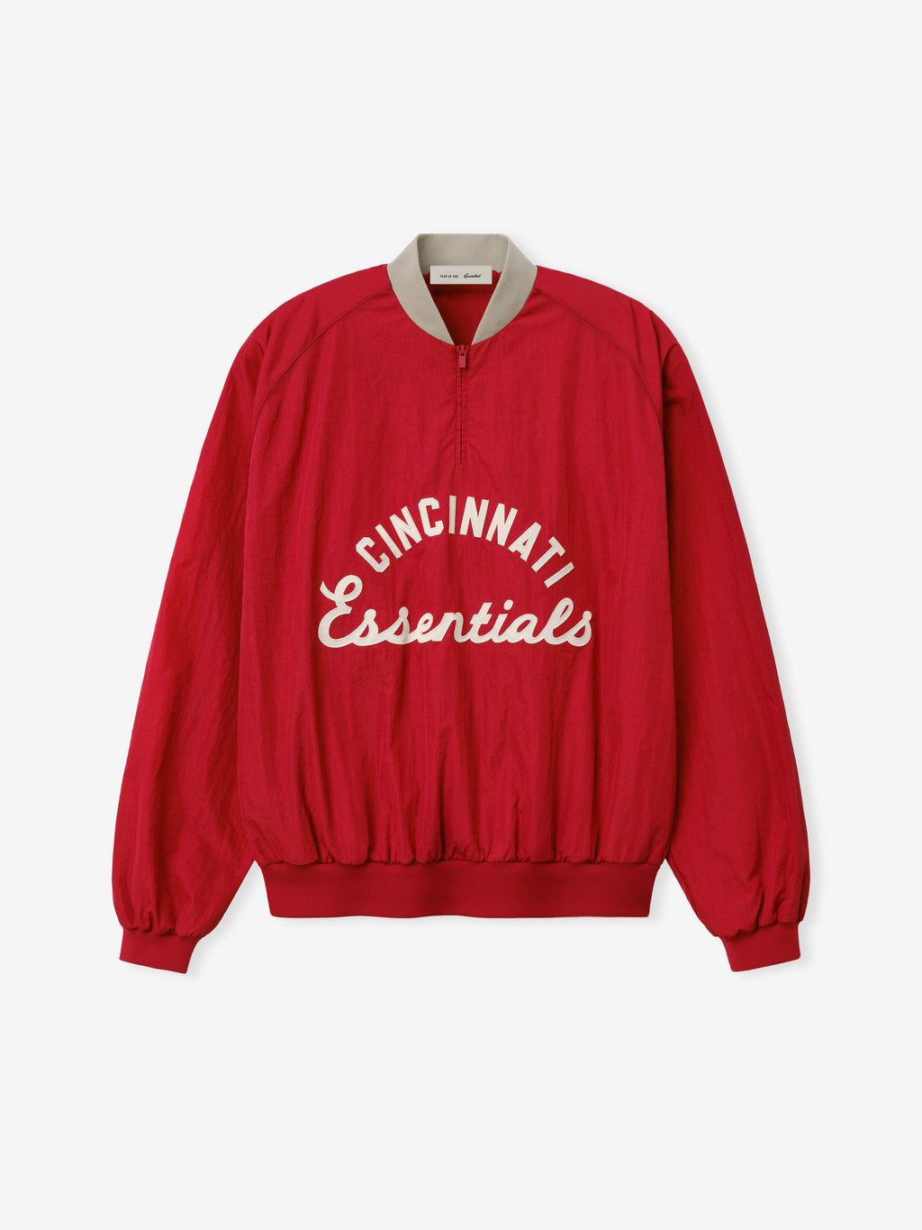 Reds Half Zip Pullover