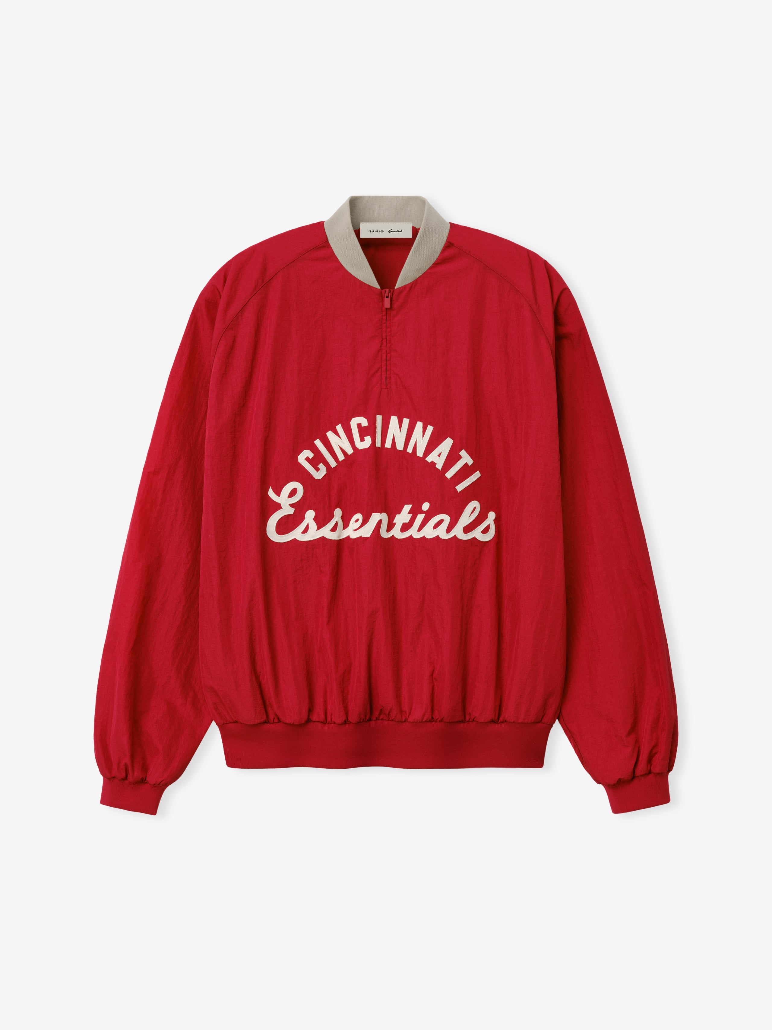 Reds Half Zip Pullover