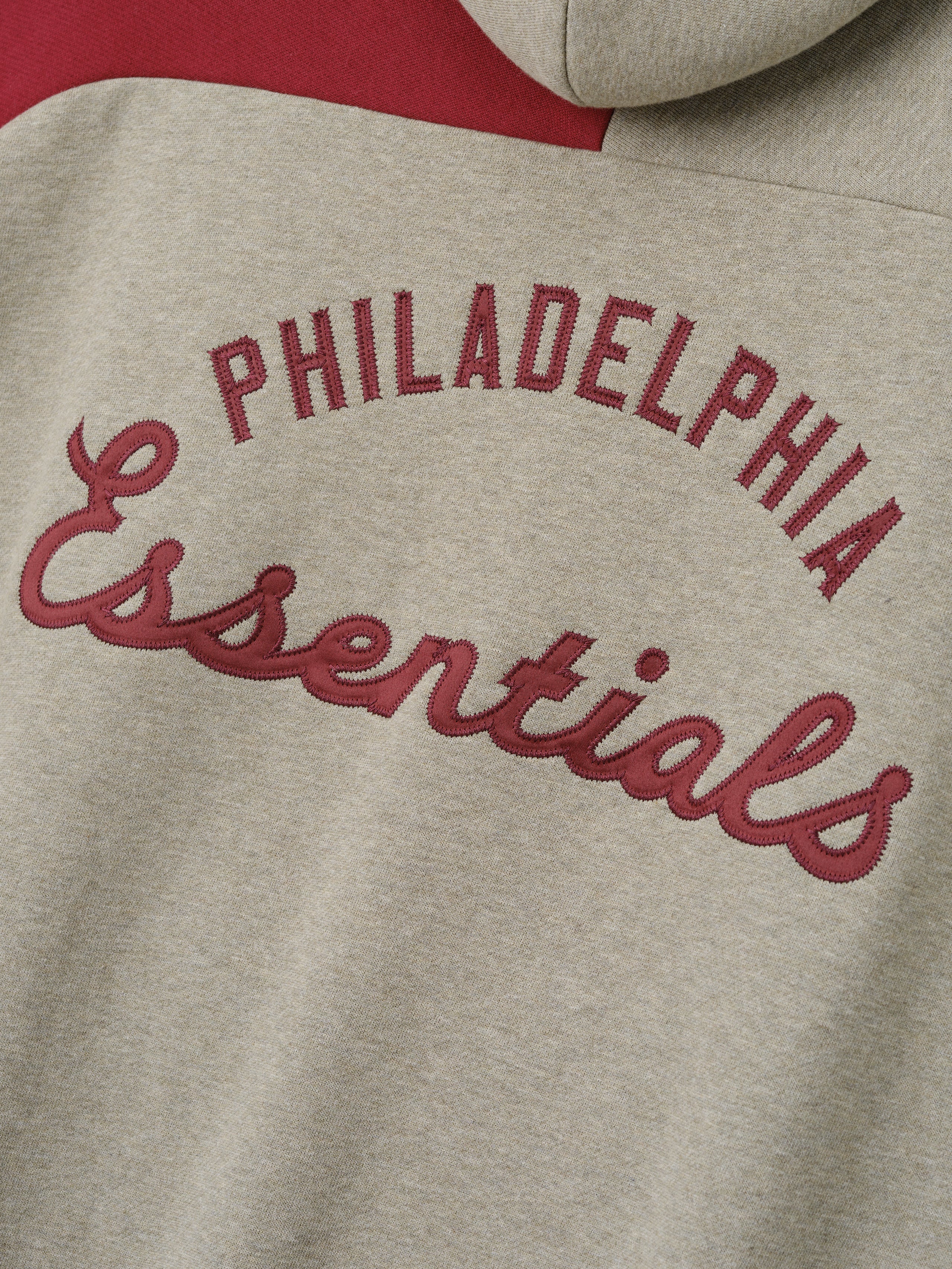 Phillies Raglan Half Zip Sport Hoodie