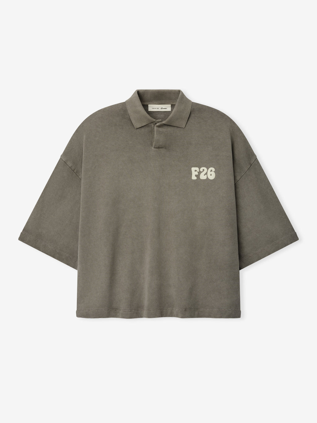 Heavy Jersey Cropped Polo