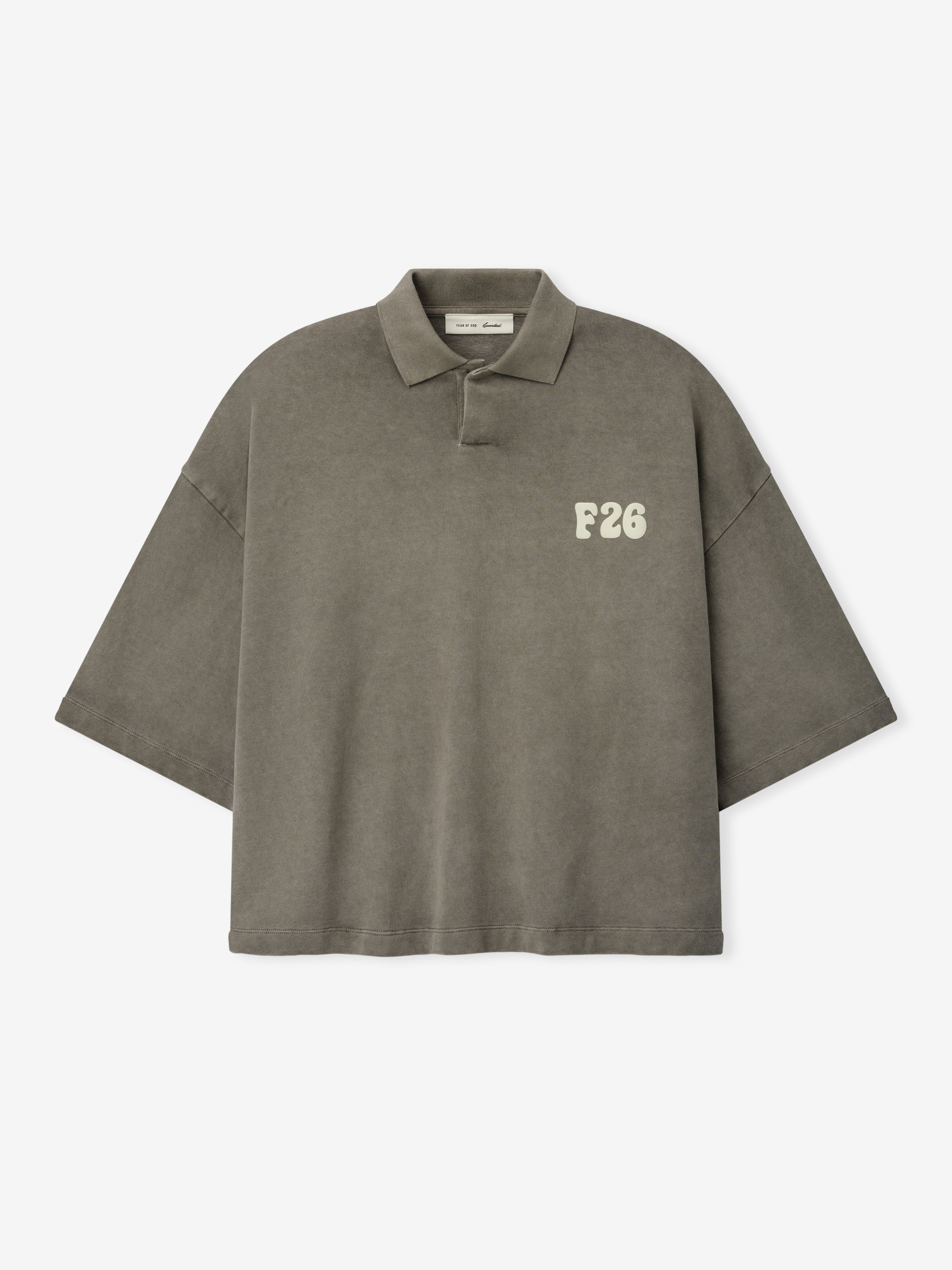 Heavy Jersey Cropped Polo