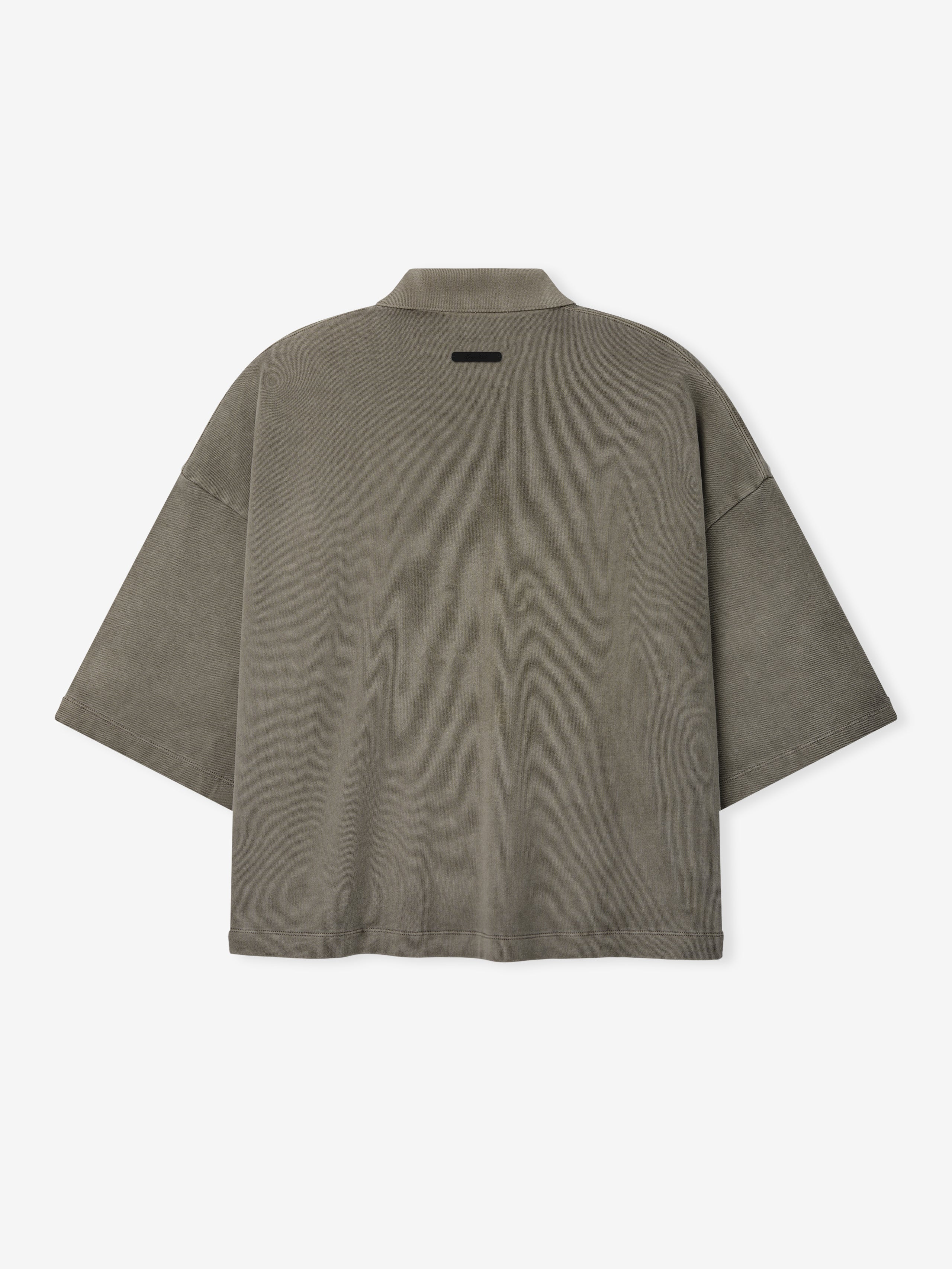 Heavy Jersey Cropped Polo