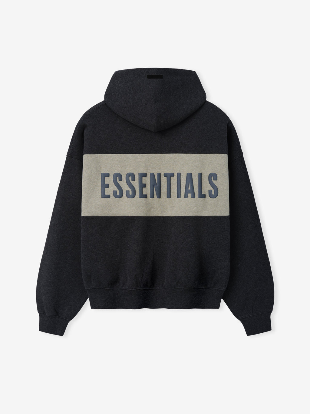 Cropped Relaxed Panelled Hoodie