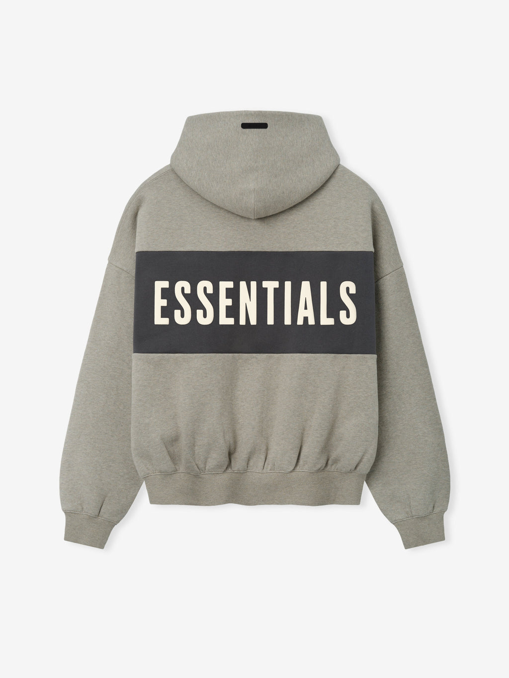 Cropped Relaxed Panelled Hoodie