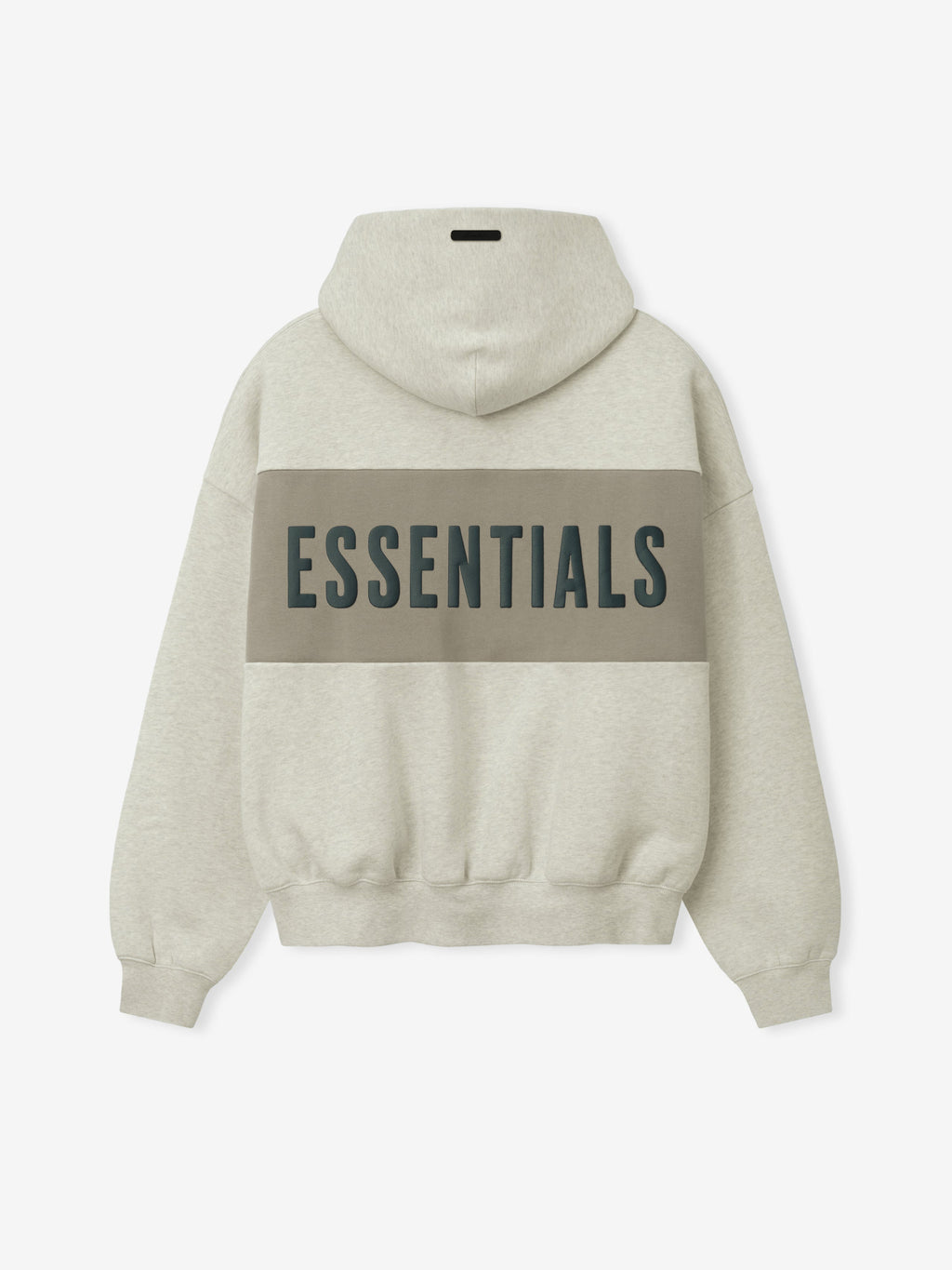 Cropped Relaxed Panelled Hoodie