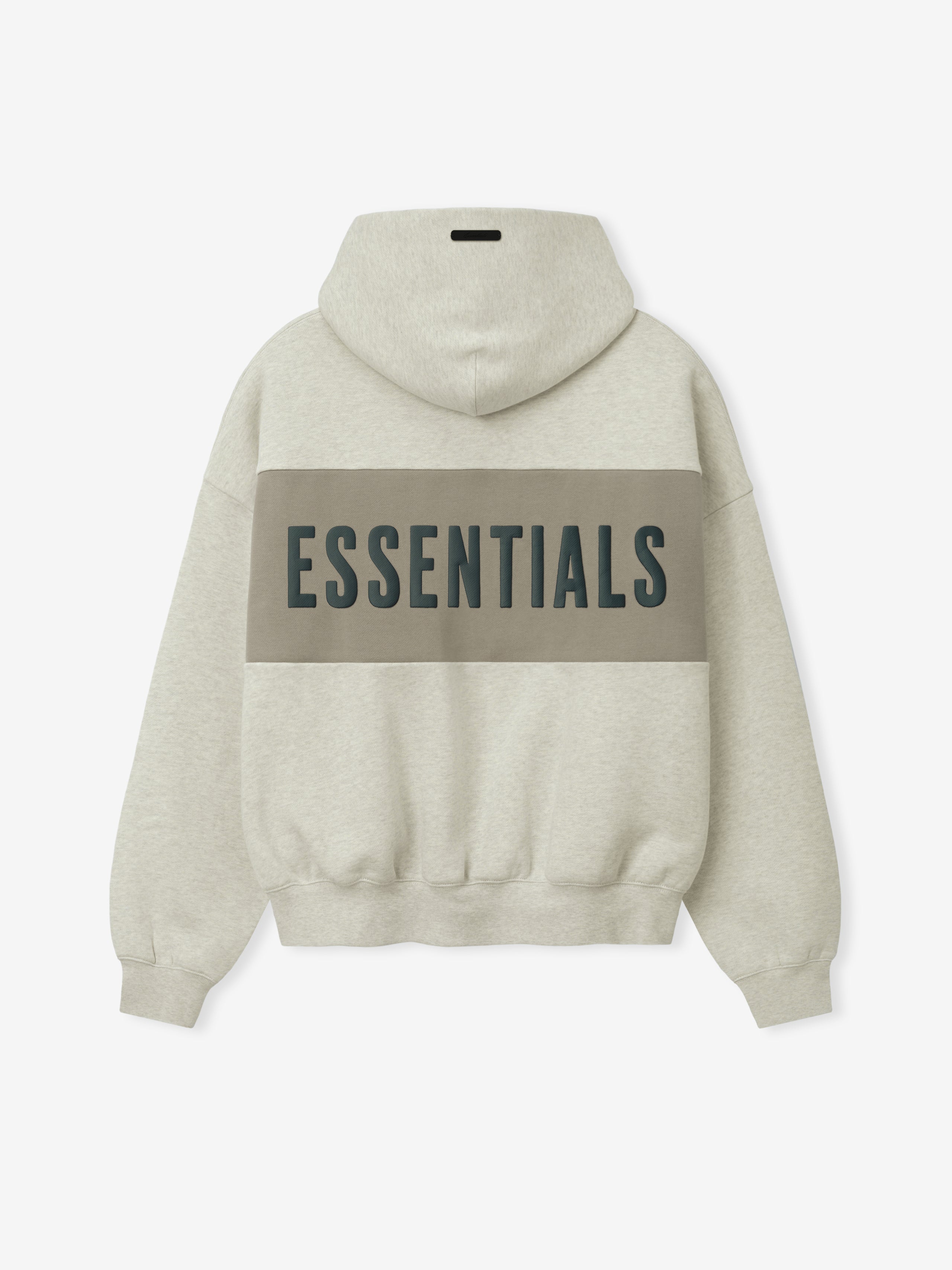 Cropped Relaxed Panelled Hoodie